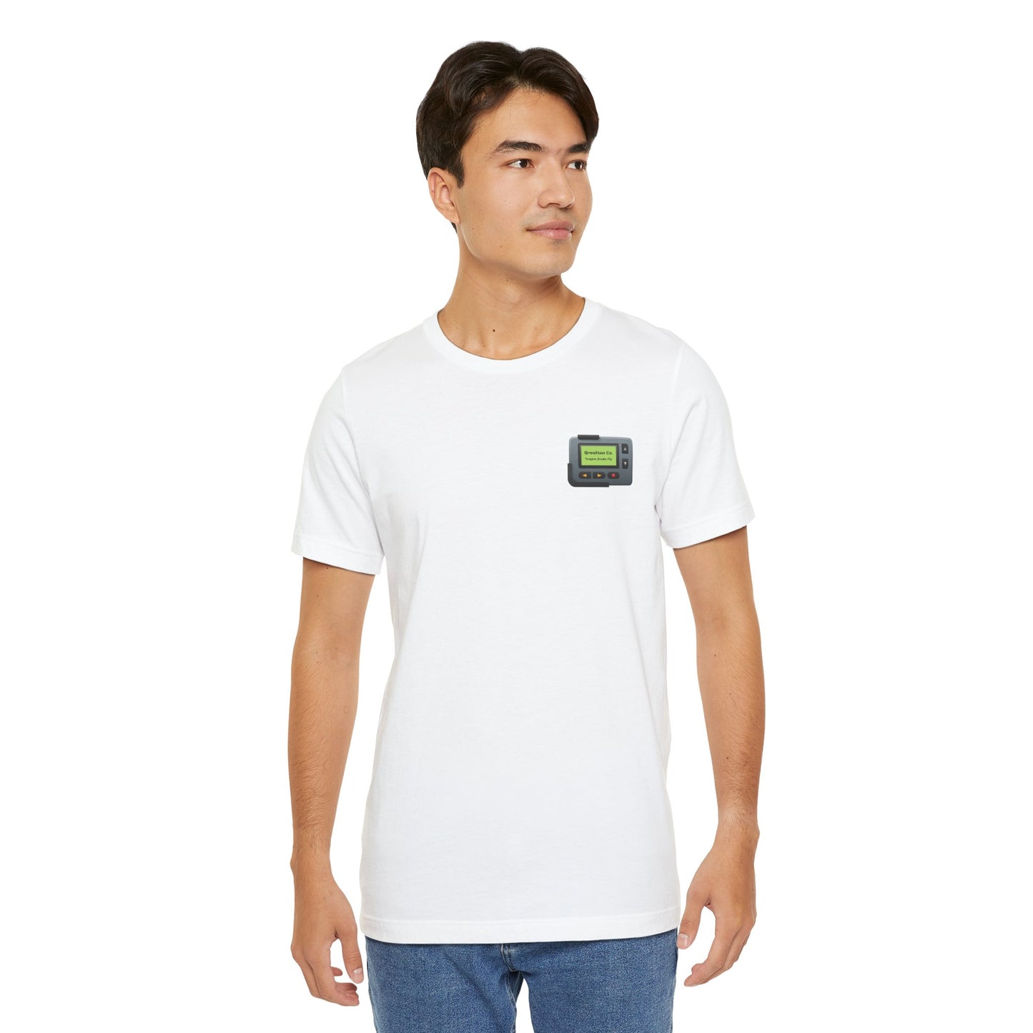 "Beep Me If You Need Me" T-Shirt Casual Unisex Jersey Short Sleeve Tee - Minimalist Design