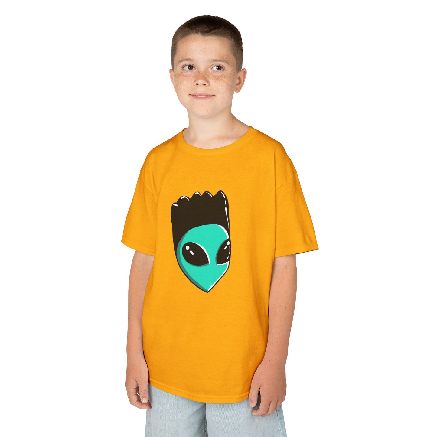 "Another Kind" Kids Alien Graphic Tee (Style 1) - Fun Cotton Tee for Boys & Girls, Cute Gift, Birthday Party, Casual Wear, Summer Style