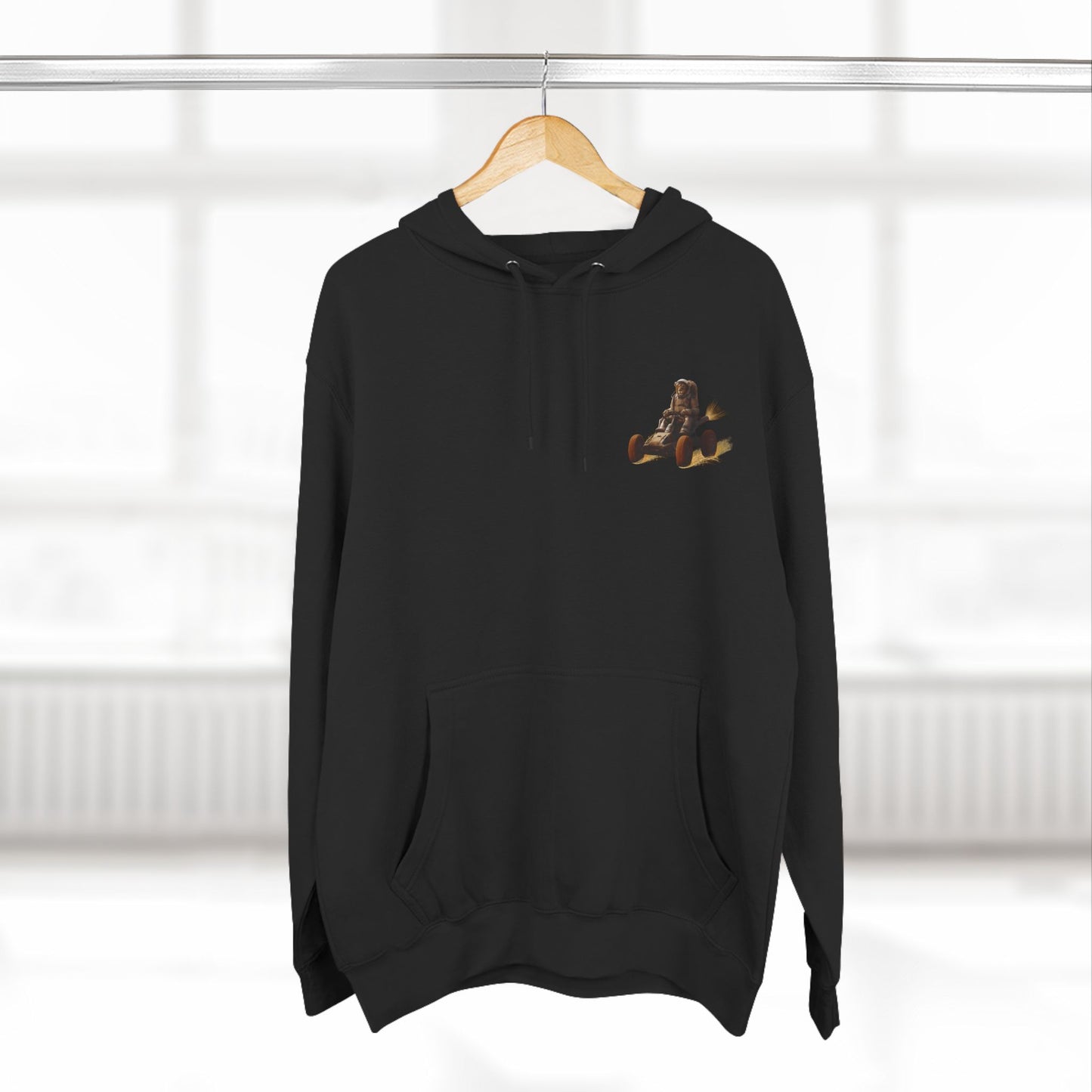"Cosmic King Adventure" Fleece Hoodie - King of the Cosmos Design
