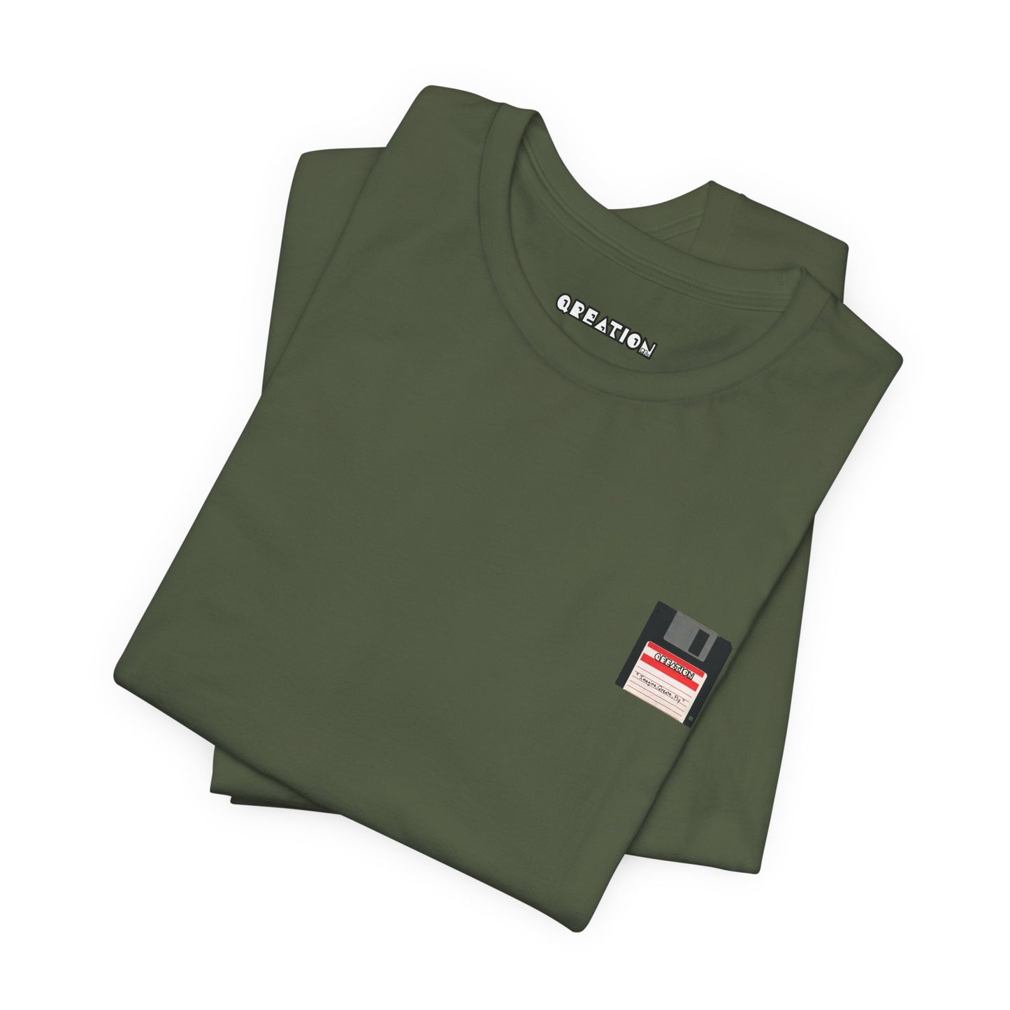 "Floppy" Retro Minimalist Unisex Jersey Tee - Perfect for Casual Wear