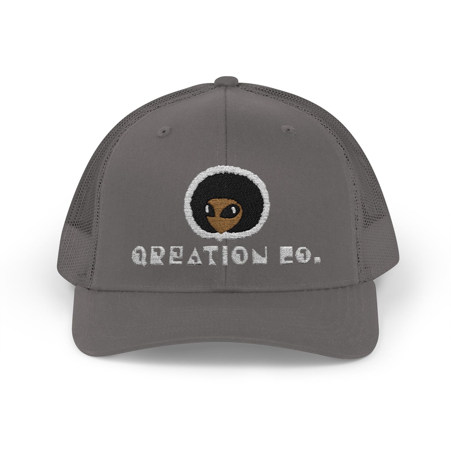 Afro Alien - Trucker Cap - Qreation Co. Snapback Hat for Casual Wear