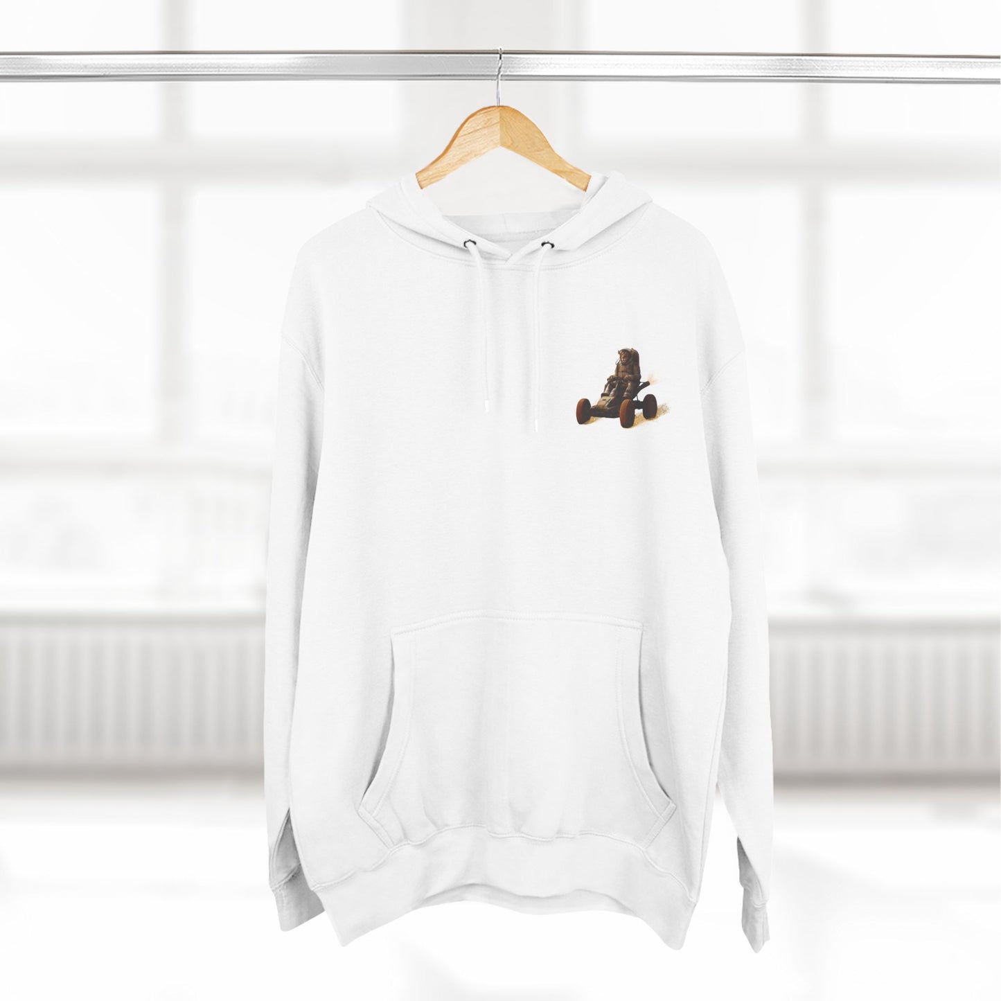 "Cosmic King Adventure" Fleece Hoodie - King of the Cosmos Design