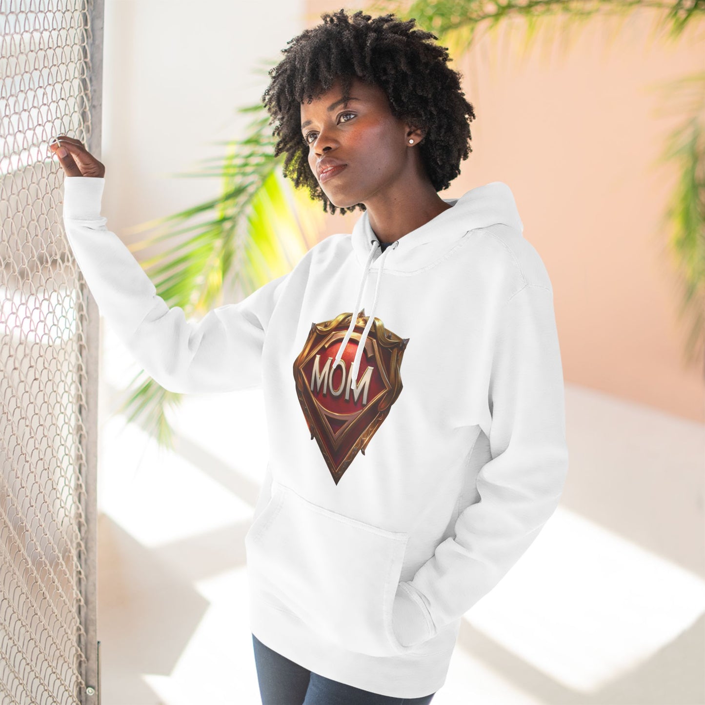 "Super Mom - Badge of Honor" Hoodie