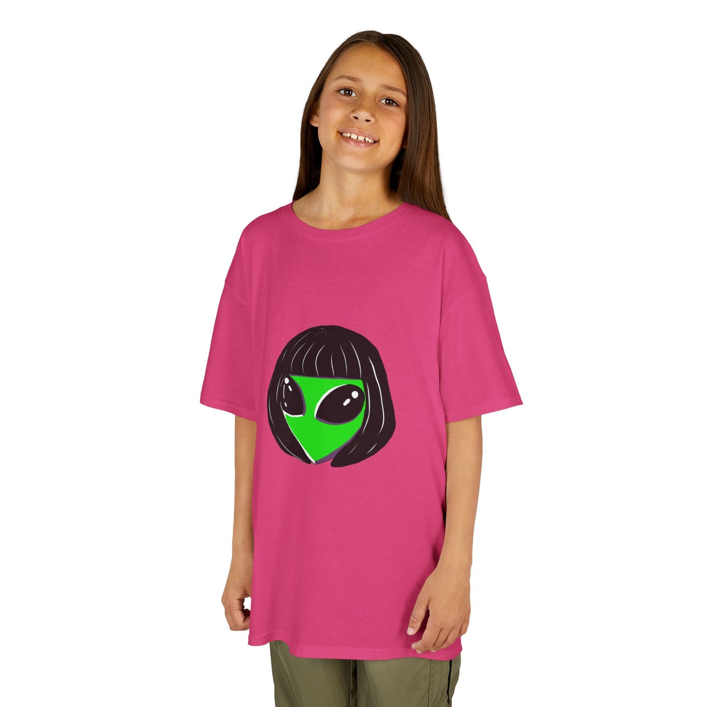 "Another Kind" Kids Alien T-Shirt (Style 2), Fun Graphic Tee, UFO Theme Shirt, Cool Kids Apparel, Gift for Space Lovers, Birthday Gift for Boys and Girls