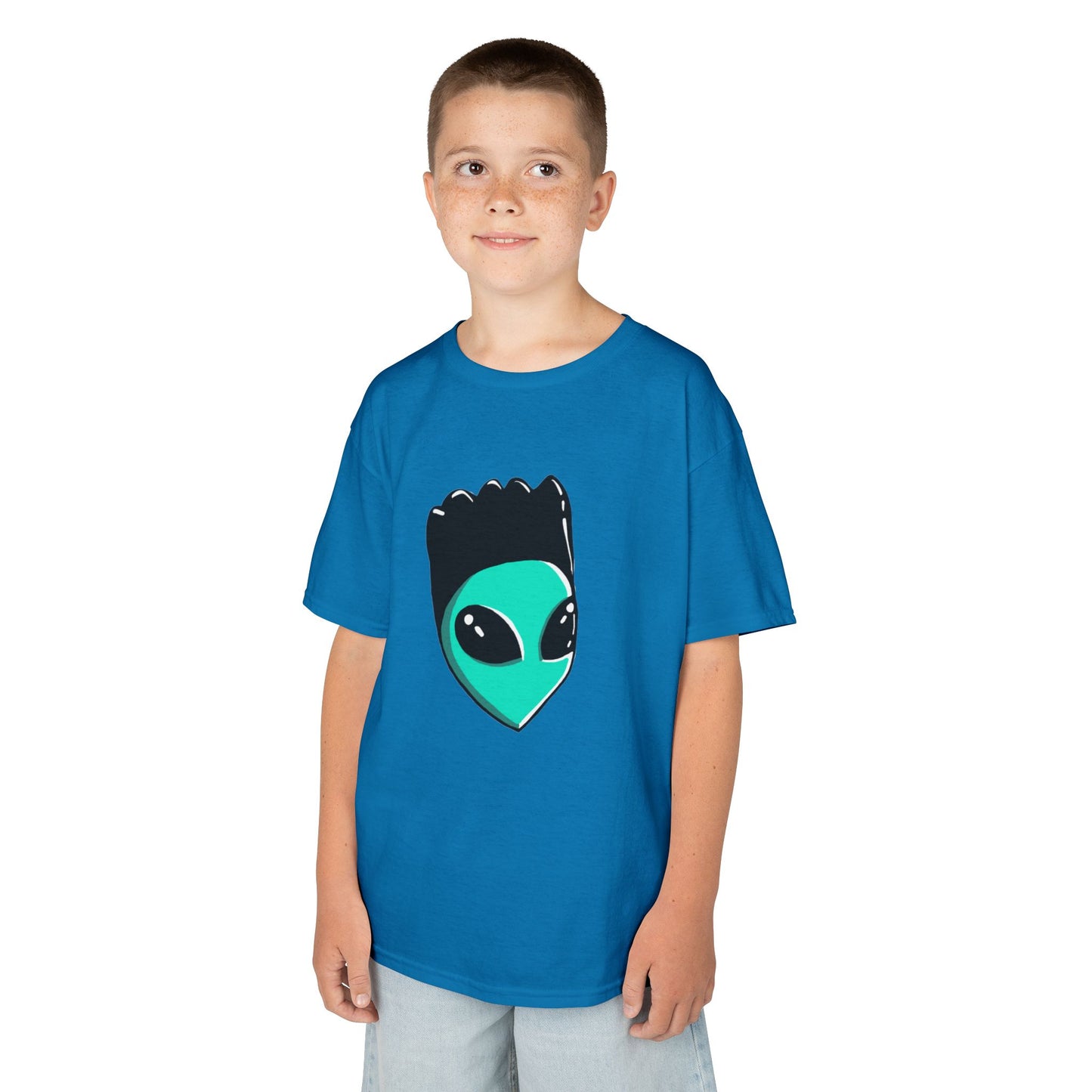 "Another Kind" Kids Alien Graphic Tee (Style 1) - Fun Cotton Tee for Boys & Girls, Cute Gift, Birthday Party, Casual Wear, Summer Style