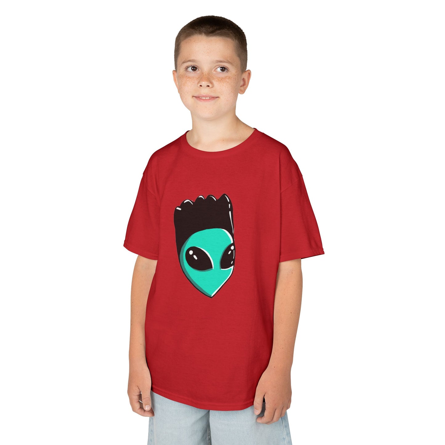 "Another Kind" Kids Alien Graphic Tee (Style 1) - Fun Cotton Tee for Boys & Girls, Cute Gift, Birthday Party, Casual Wear, Summer Style