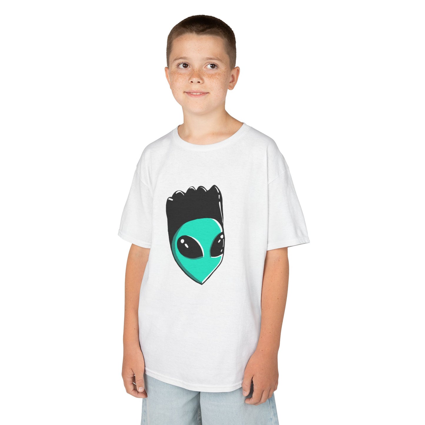 "Another Kind" Kids Alien Graphic Tee (Style 1) - Fun Cotton Tee for Boys & Girls, Cute Gift, Birthday Party, Casual Wear, Summer Style