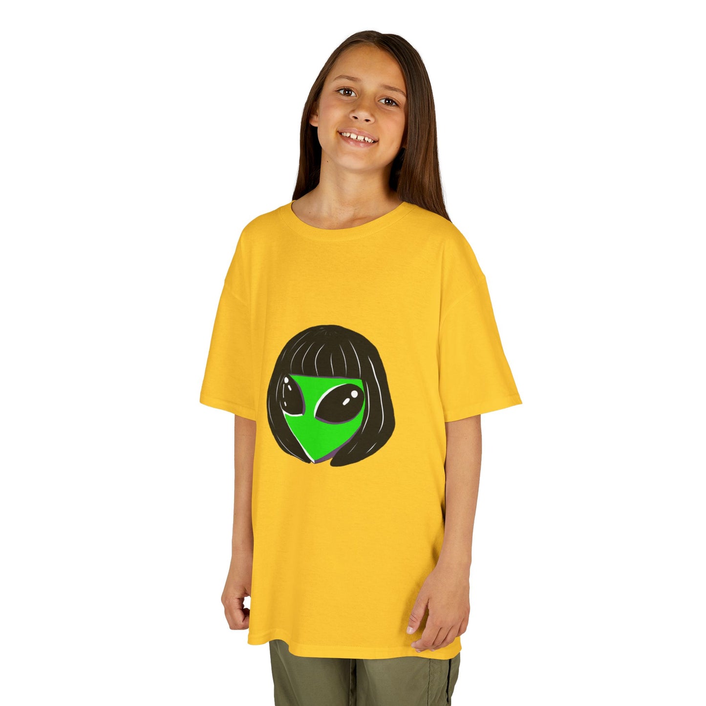 "Another Kind" Kids Alien T-Shirt (Style 2), Fun Graphic Tee, UFO Theme Shirt, Cool Kids Apparel, Gift for Space Lovers, Birthday Gift for Boys and Girls