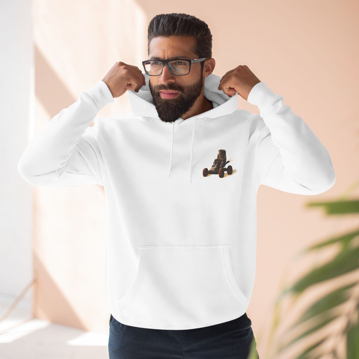 "Cosmic King Adventure" Fleece Hoodie - King of the Cosmos Design