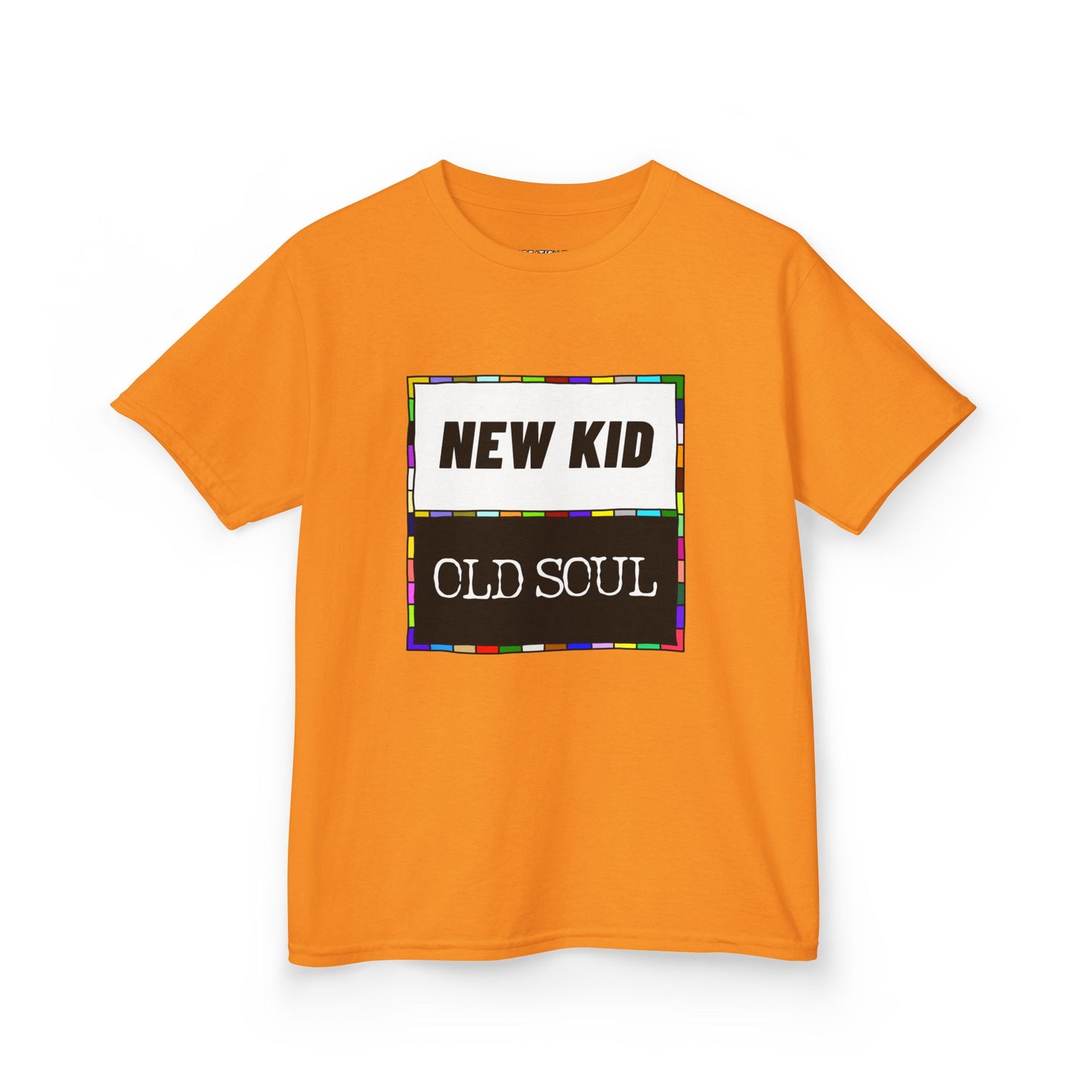 New Kid | Old Soul - Kids' Graphic Tee, Fun Casual Shirt, Perfect for Birthdays, Family Gatherings, Everyday Wear, Unique Gift Idea