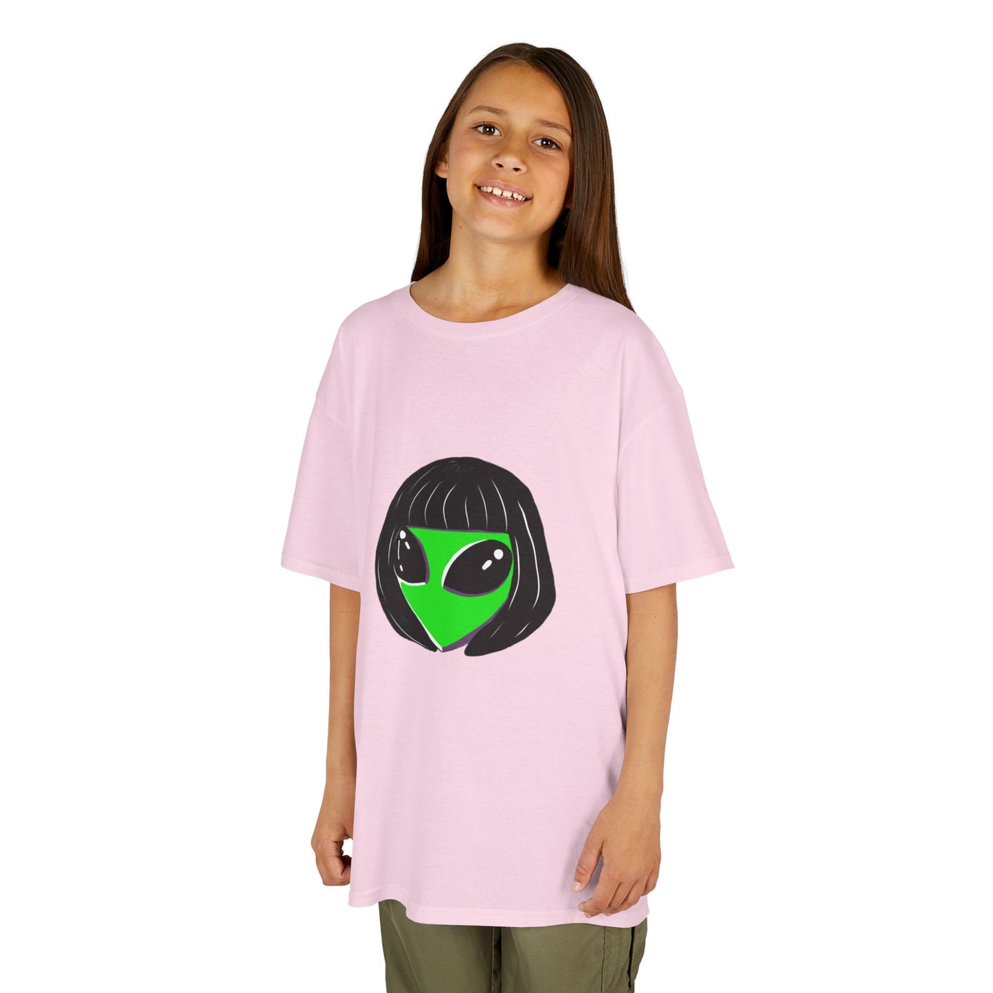 "Another Kind" Kids Alien T-Shirt (Style 2), Fun Graphic Tee, UFO Theme Shirt, Cool Kids Apparel, Gift for Space Lovers, Birthday Gift for Boys and Girls
