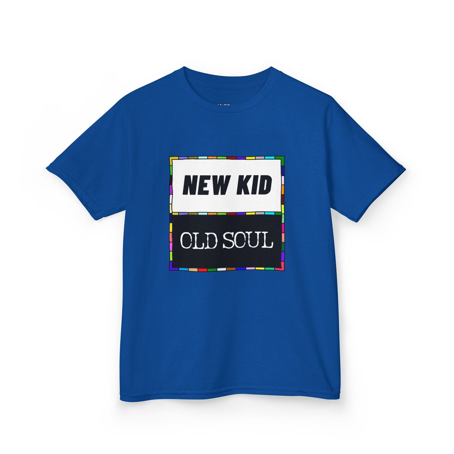 New Kid | Old Soul - Kids' Graphic Tee, Fun Casual Shirt, Perfect for Birthdays, Family Gatherings, Everyday Wear, Unique Gift Idea