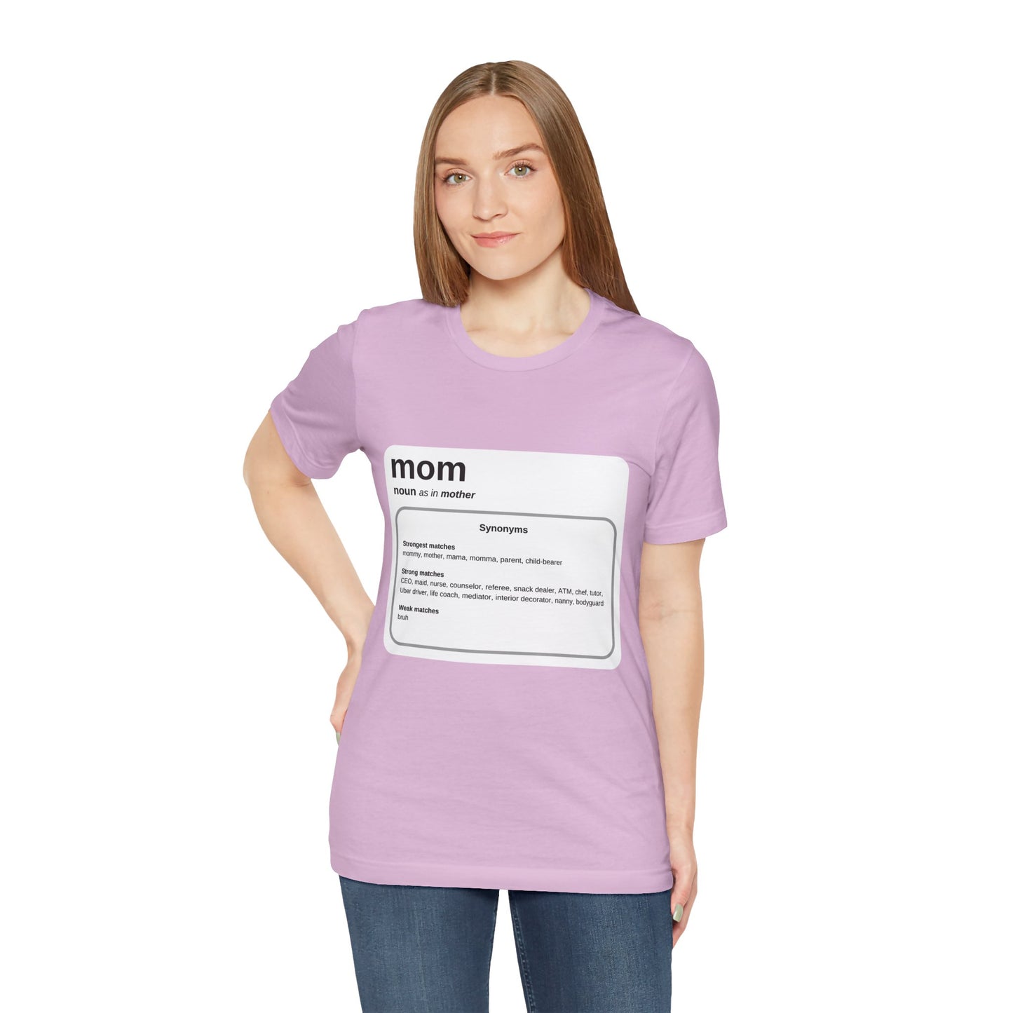 "Mom: By Any Other Name" Graphic Unisex Jersey Short Sleeve T-shirt