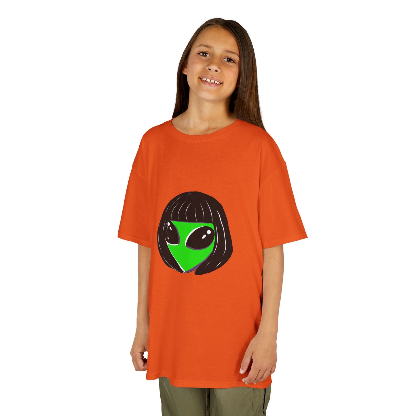 "Another Kind" Kids Alien T-Shirt (Style 2), Fun Graphic Tee, UFO Theme Shirt, Cool Kids Apparel, Gift for Space Lovers, Birthday Gift for Boys and Girls