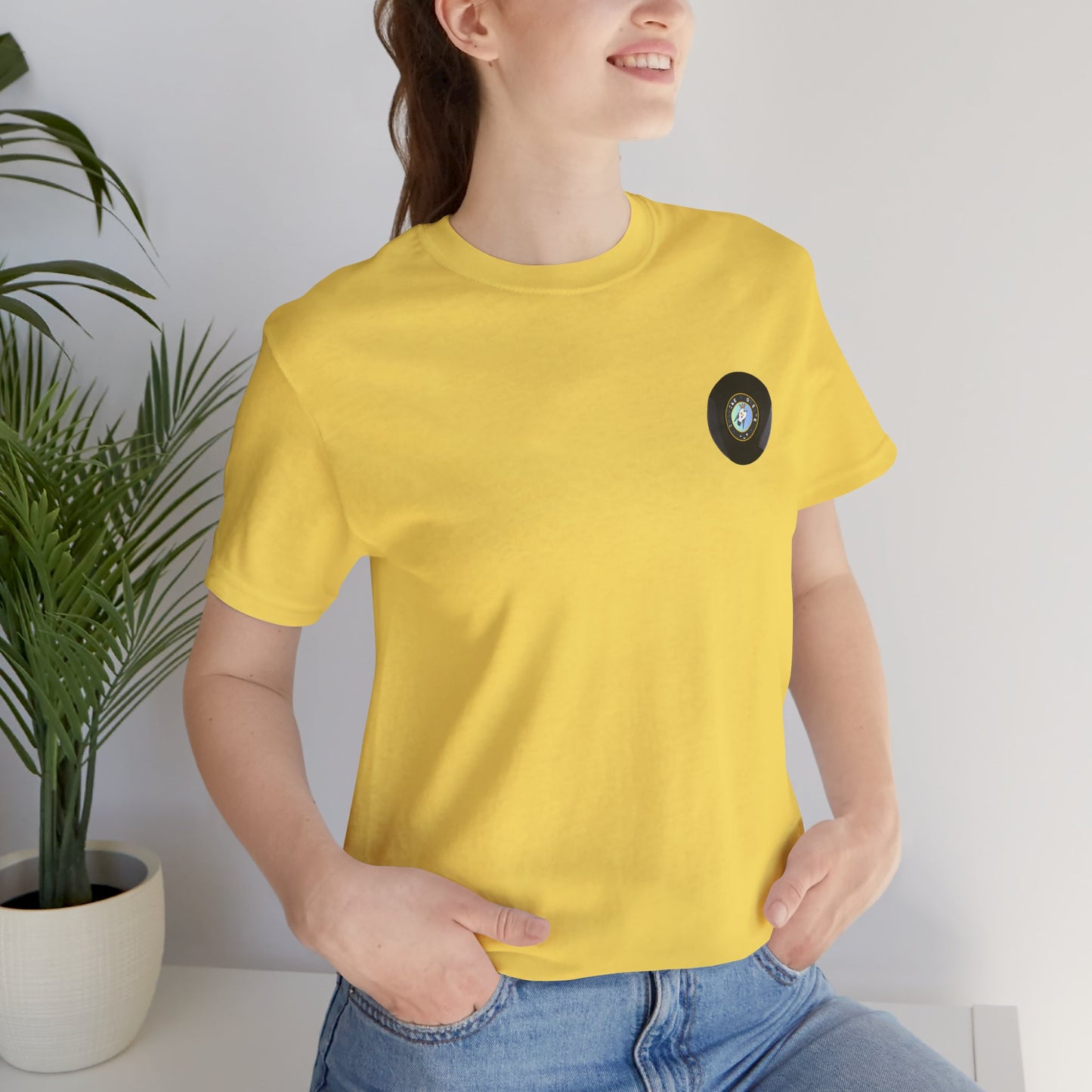 "Vinyl Vibes" T-shirt Record Unisex Jersey Tee