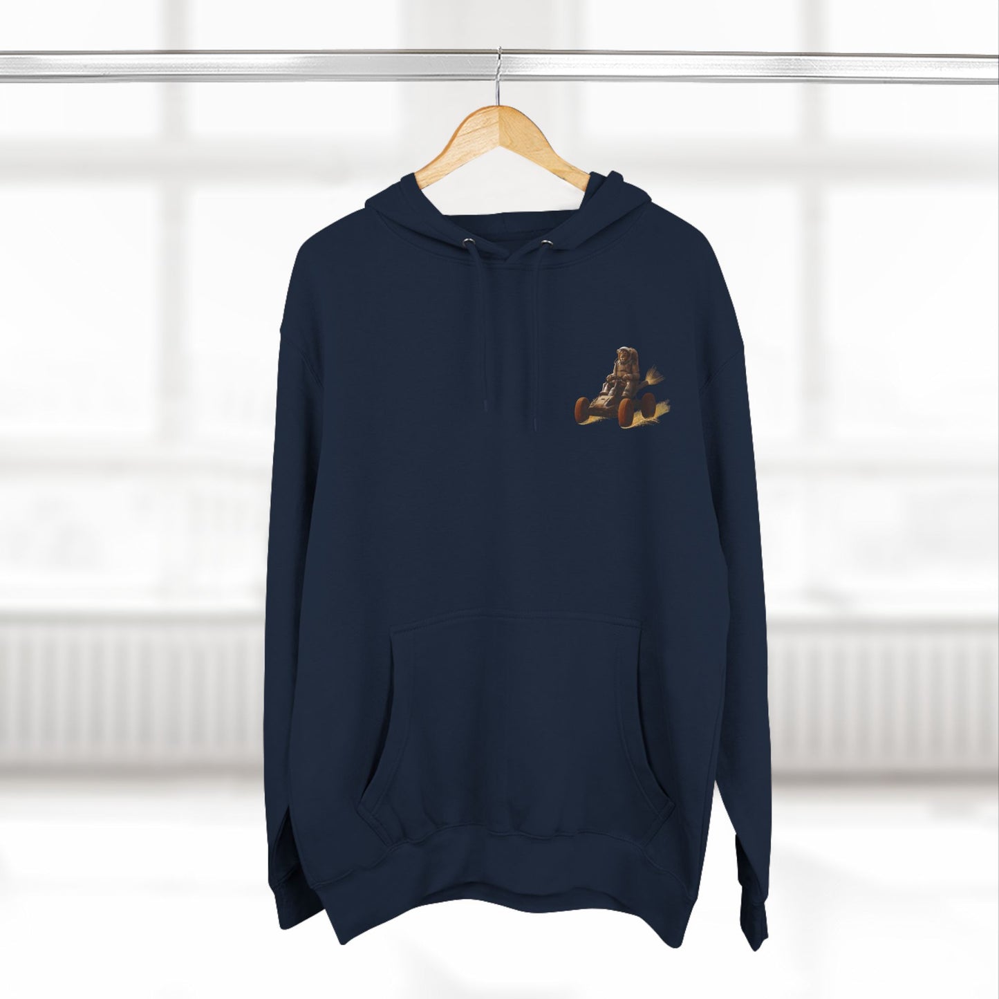 "Cosmic King Adventure" Fleece Hoodie - King of the Cosmos Design
