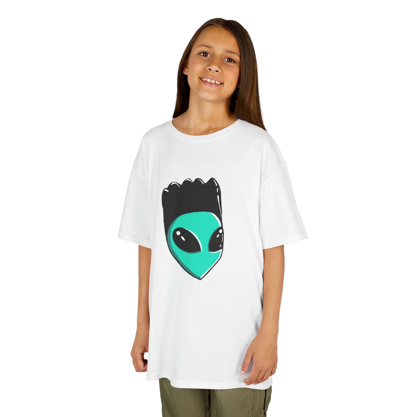 "Another Kind" Kids Alien Graphic Tee (Style 1) - Fun Cotton Tee for Boys & Girls, Cute Gift, Birthday Party, Casual Wear, Summer Style