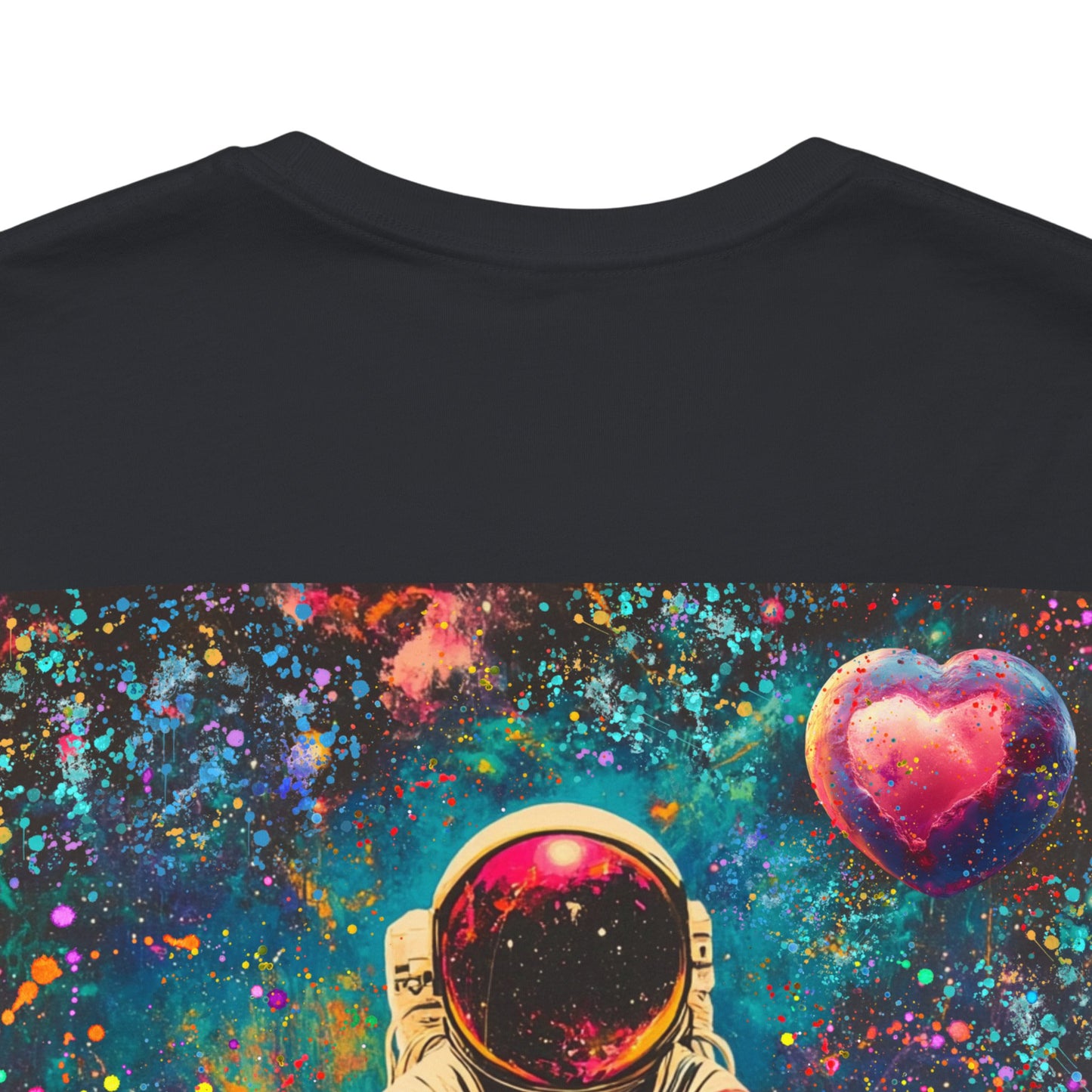 "I Love Space" T-shirt - Graphic Unisex Jersey Short Sleeve Tee
