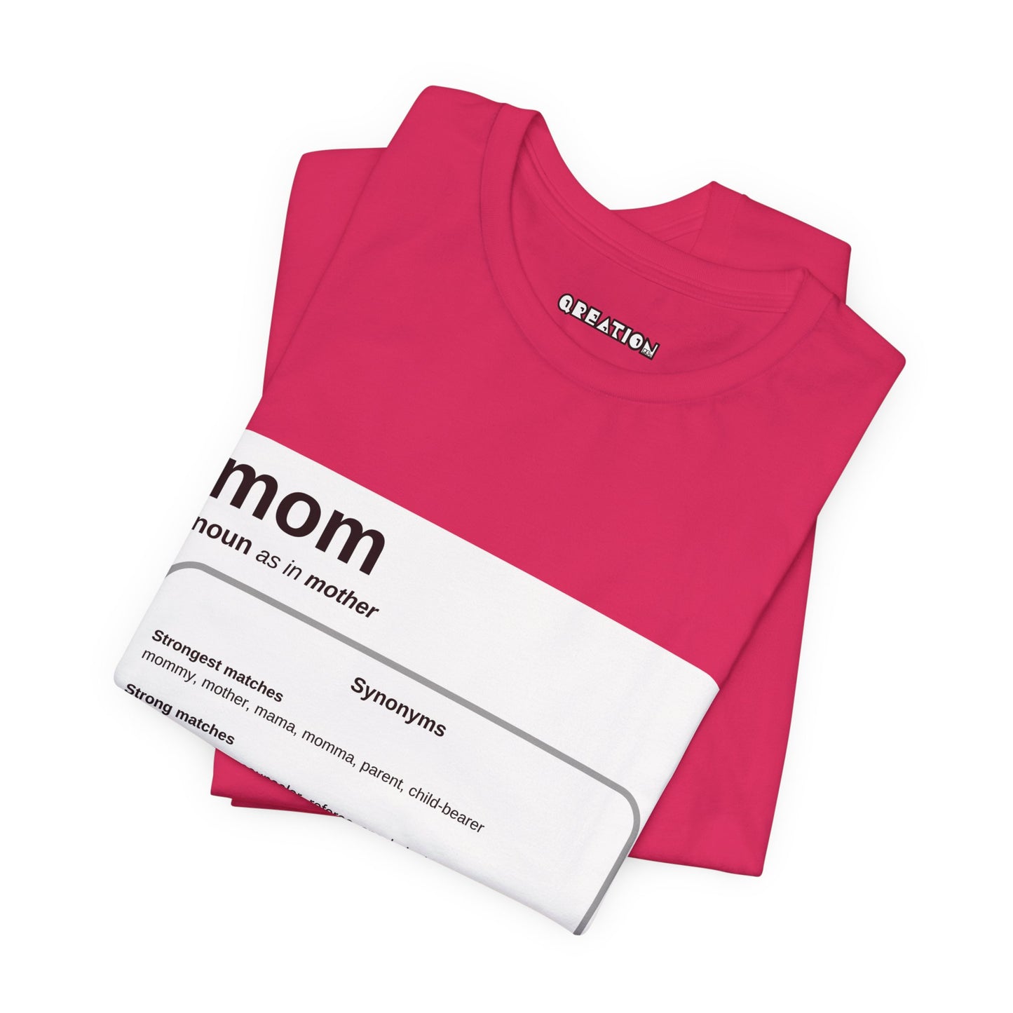 "Mom: By Any Other Name" Graphic Unisex Jersey Short Sleeve T-shirt