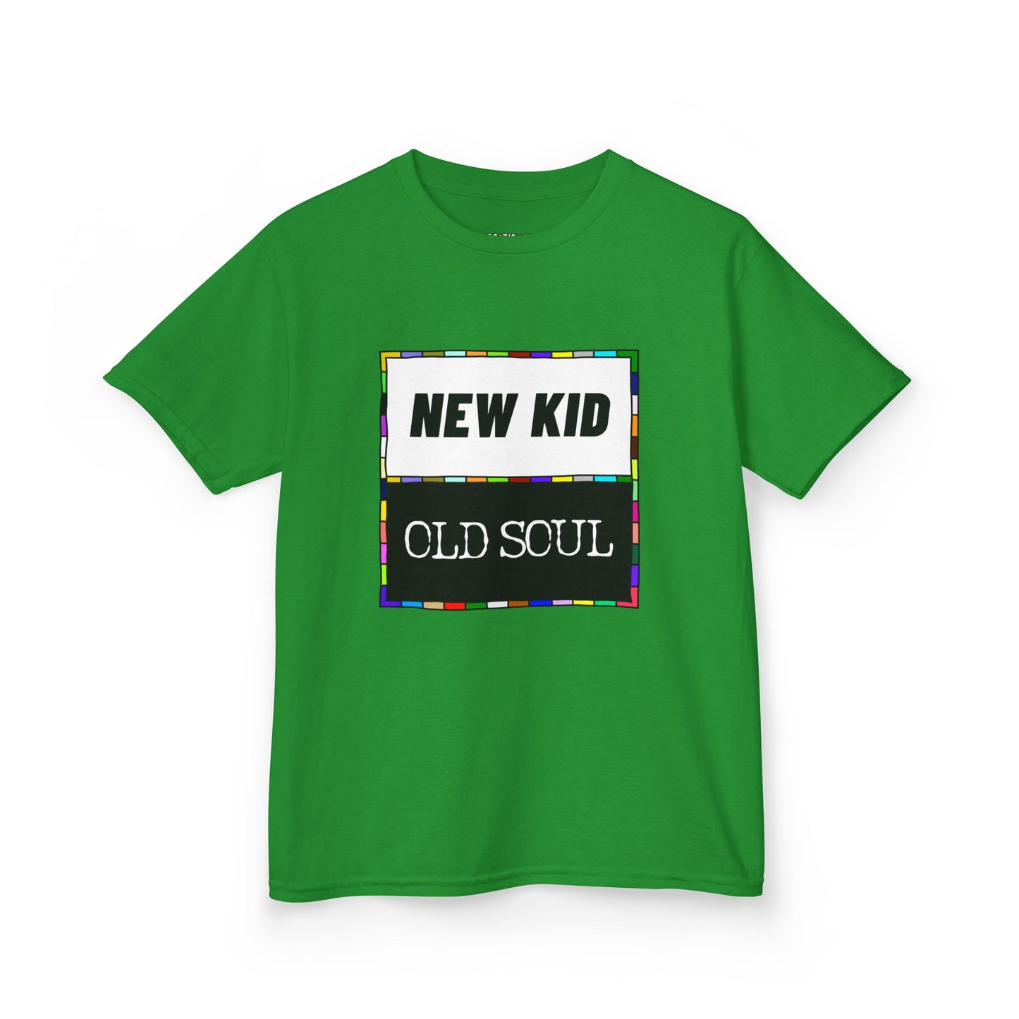 New Kid | Old Soul - Kids' Graphic Tee, Fun Casual Shirt, Perfect for Birthdays, Family Gatherings, Everyday Wear, Unique Gift Idea