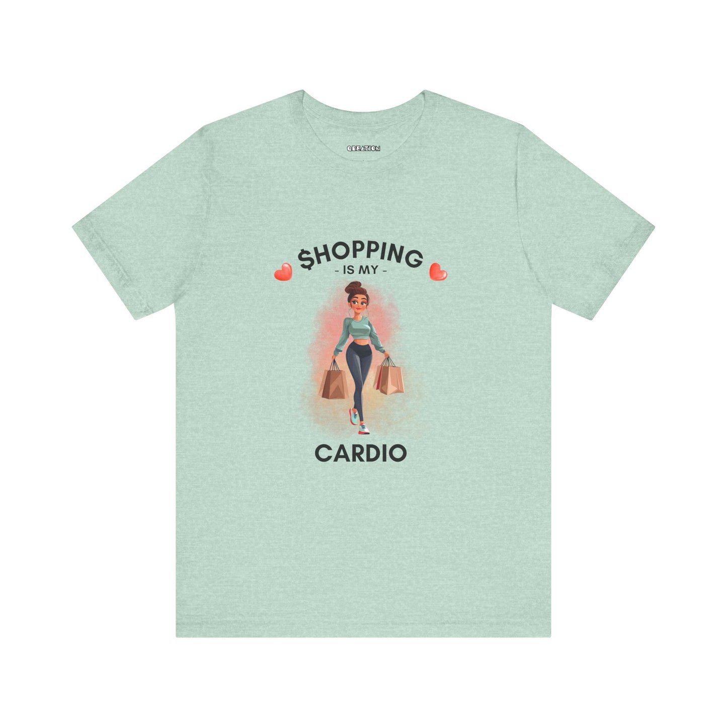 "Shopping is my cardio" (Style 2) T-shirt