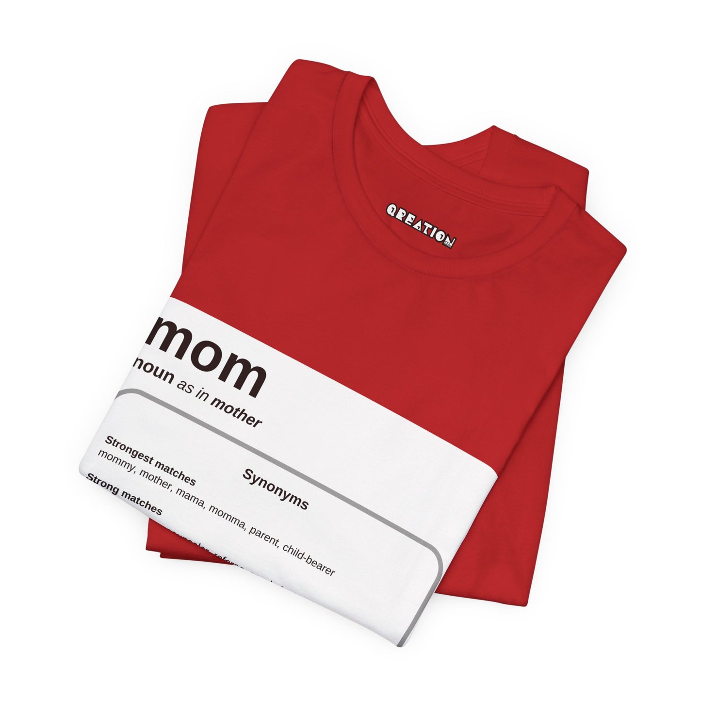 "Mom: By Any Other Name" Graphic Unisex Jersey Short Sleeve T-shirt