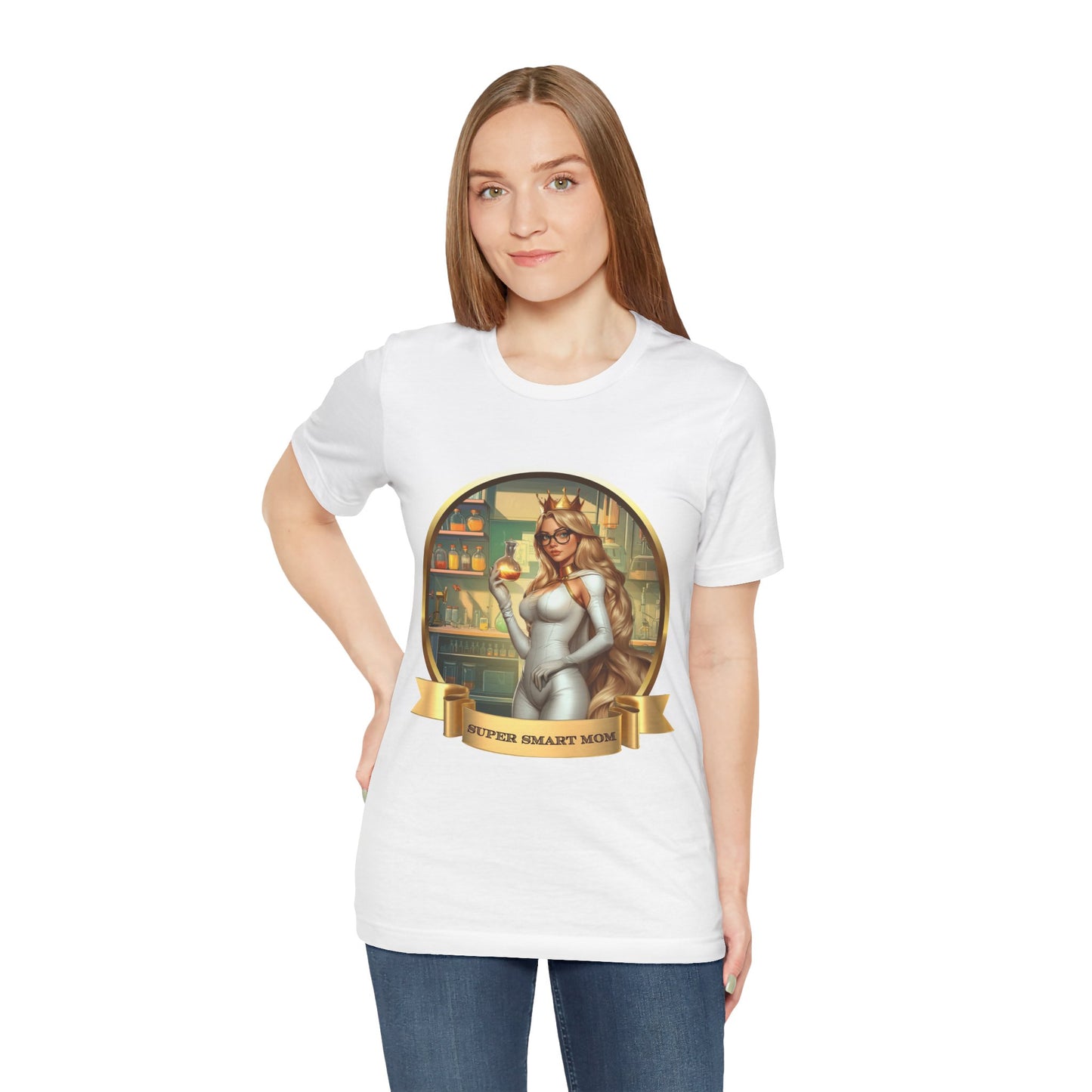 "Super Smart Mom (In the Lab)" T-shirt