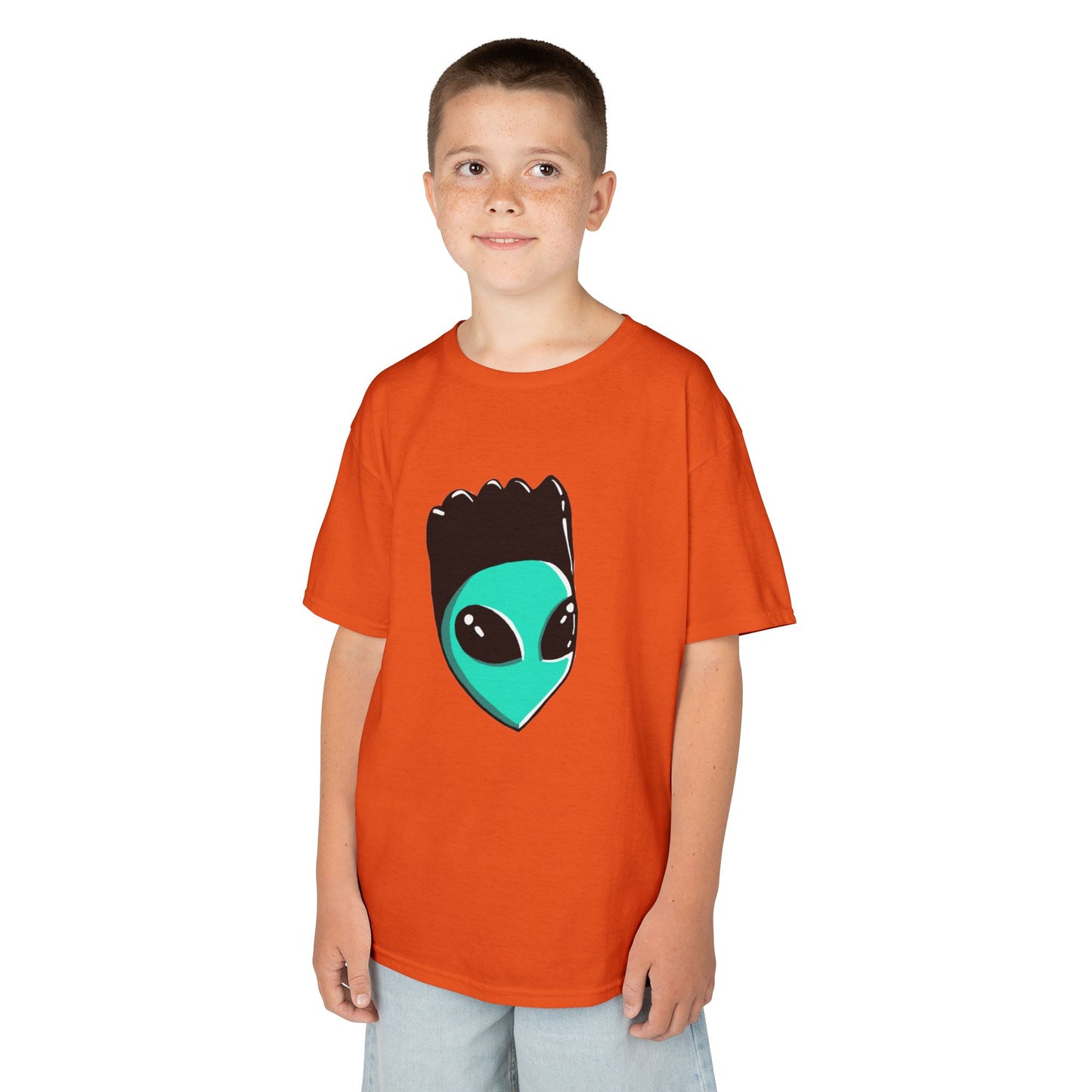 "Another Kind" Kids Alien Graphic Tee (Style 1) - Fun Cotton Tee for Boys & Girls, Cute Gift, Birthday Party, Casual Wear, Summer Style
