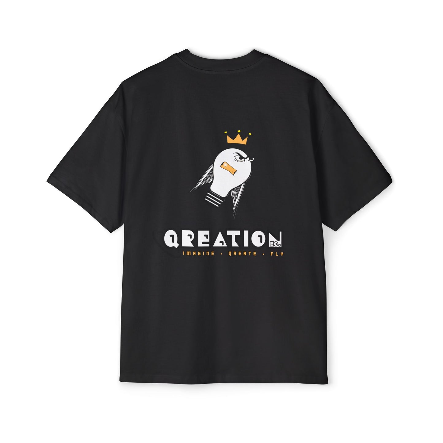 "Mr. Lit" Graphic Men's Heavy Oversized Tee - Urban Style T-Shirt