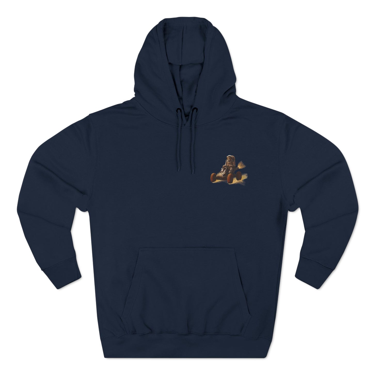 "Cosmic King Adventure" Fleece Hoodie - King of the Cosmos Design