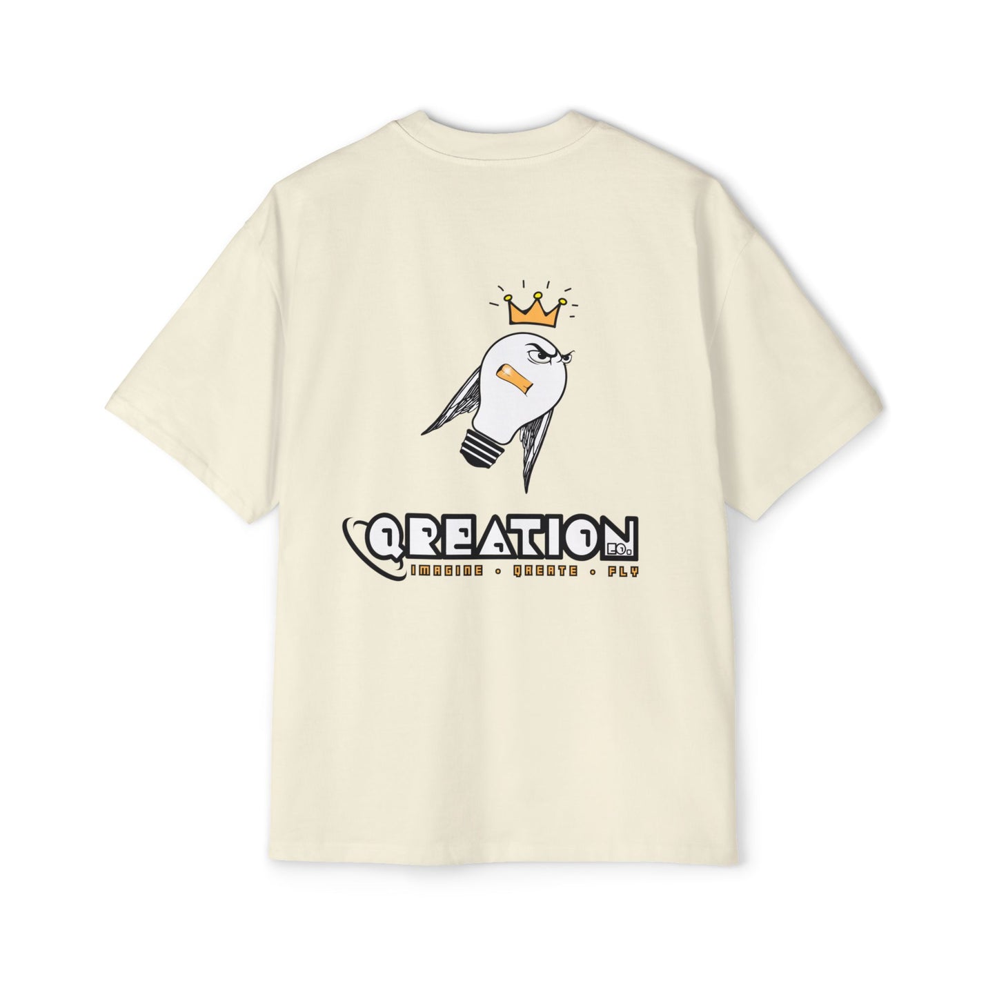 "Mr. Lit" Graphic Men's Heavy Oversized Tee - Urban Style T-Shirt