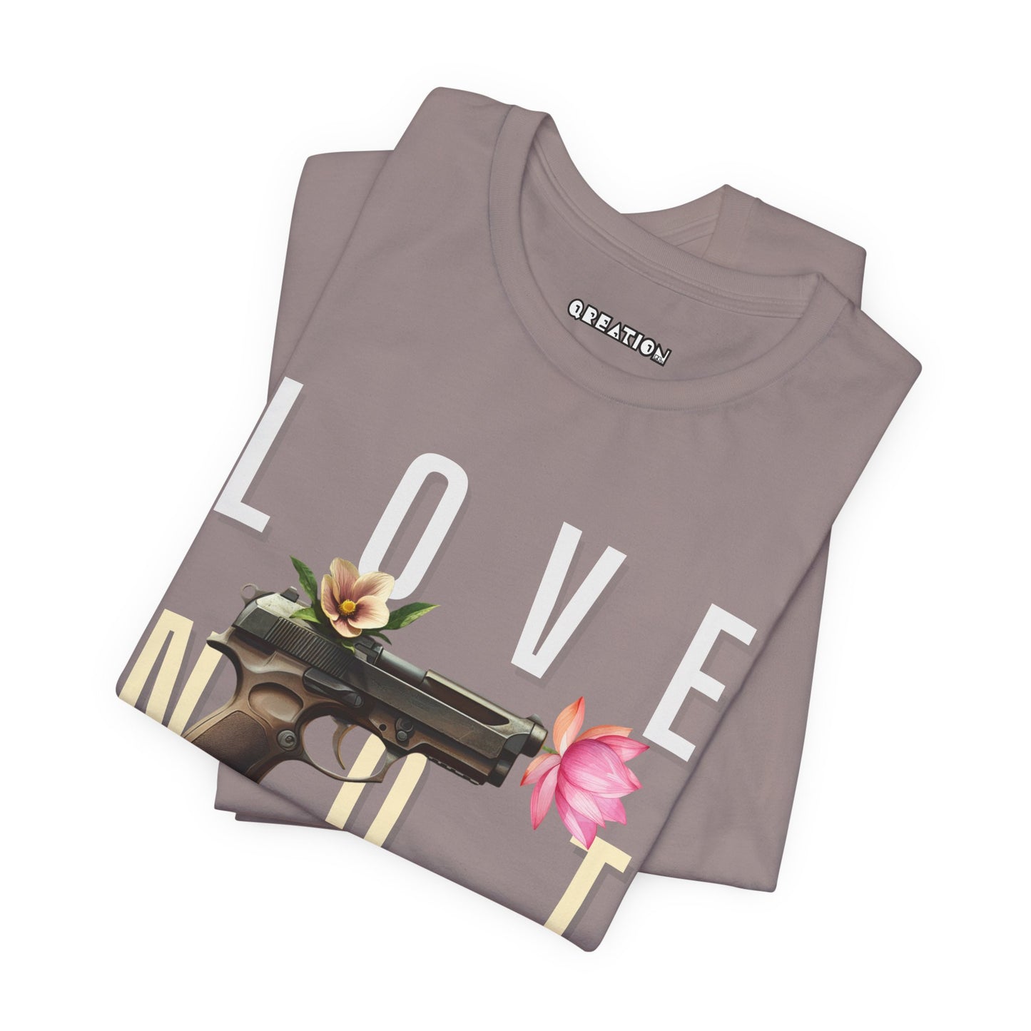 "Love Not War" Style 2 - T-shirt - Graphic Unisex Tee - Edgy Streetwear T-Shirt
