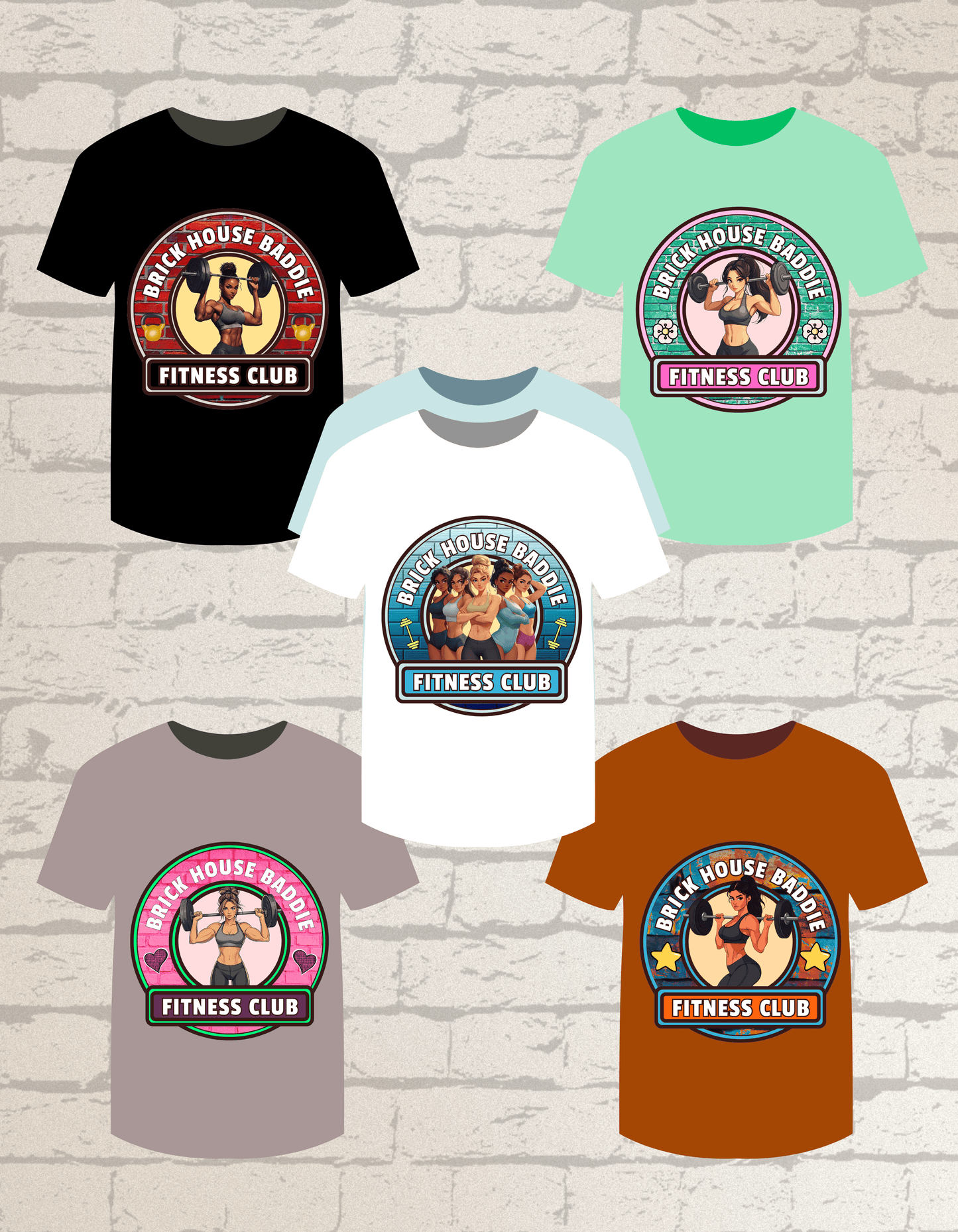 "Brick House Baddies" T-shirt