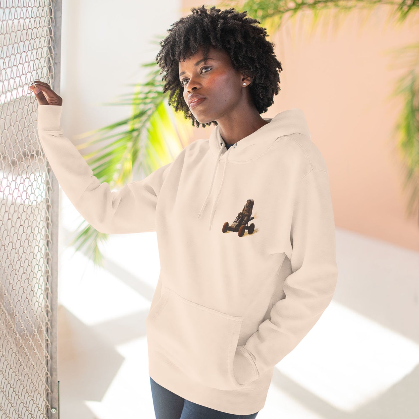 "Cosmic King Adventure" Fleece Hoodie - King of the Cosmos Design