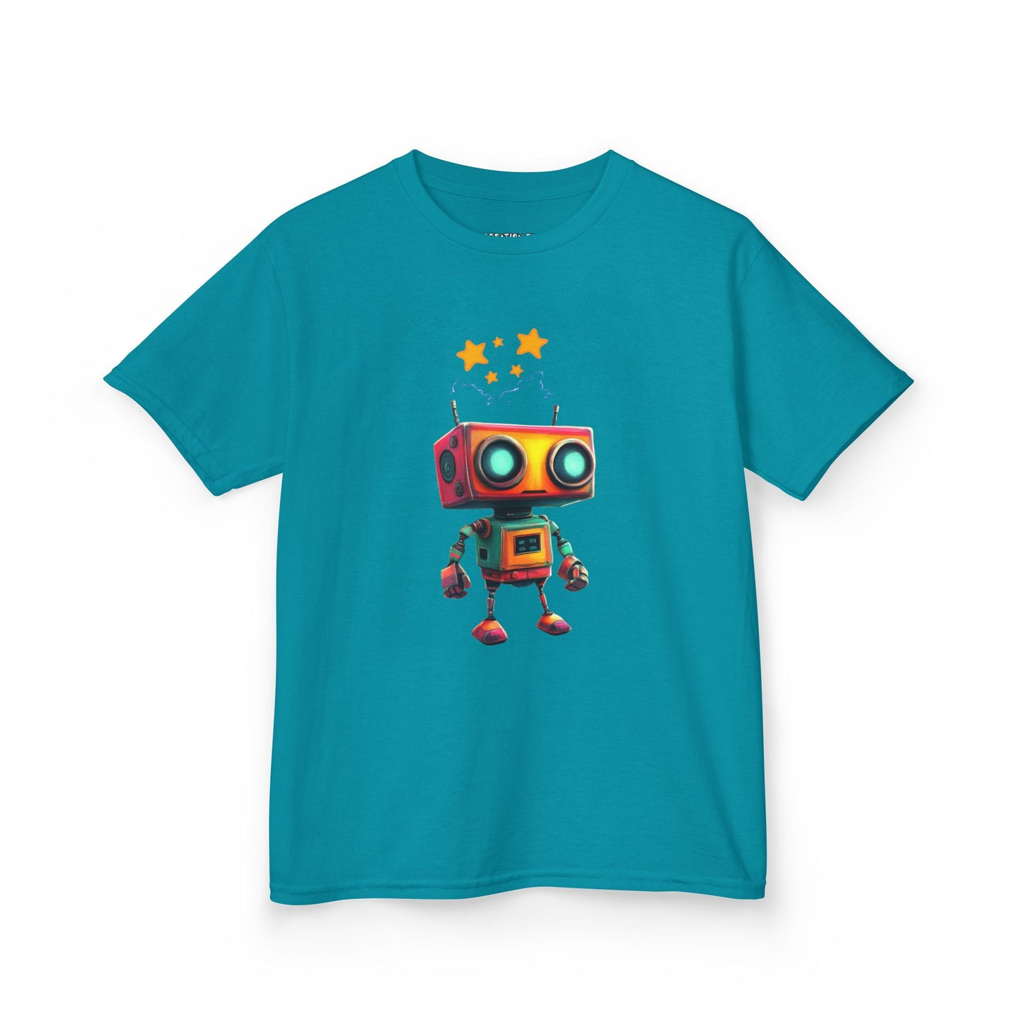 "Bot Blast" - Kids Tee, Fun Apparel for Kids, Perfect for Birthdays, Everyday Wear, Gift for Young Creators, Playful Children's Clothes