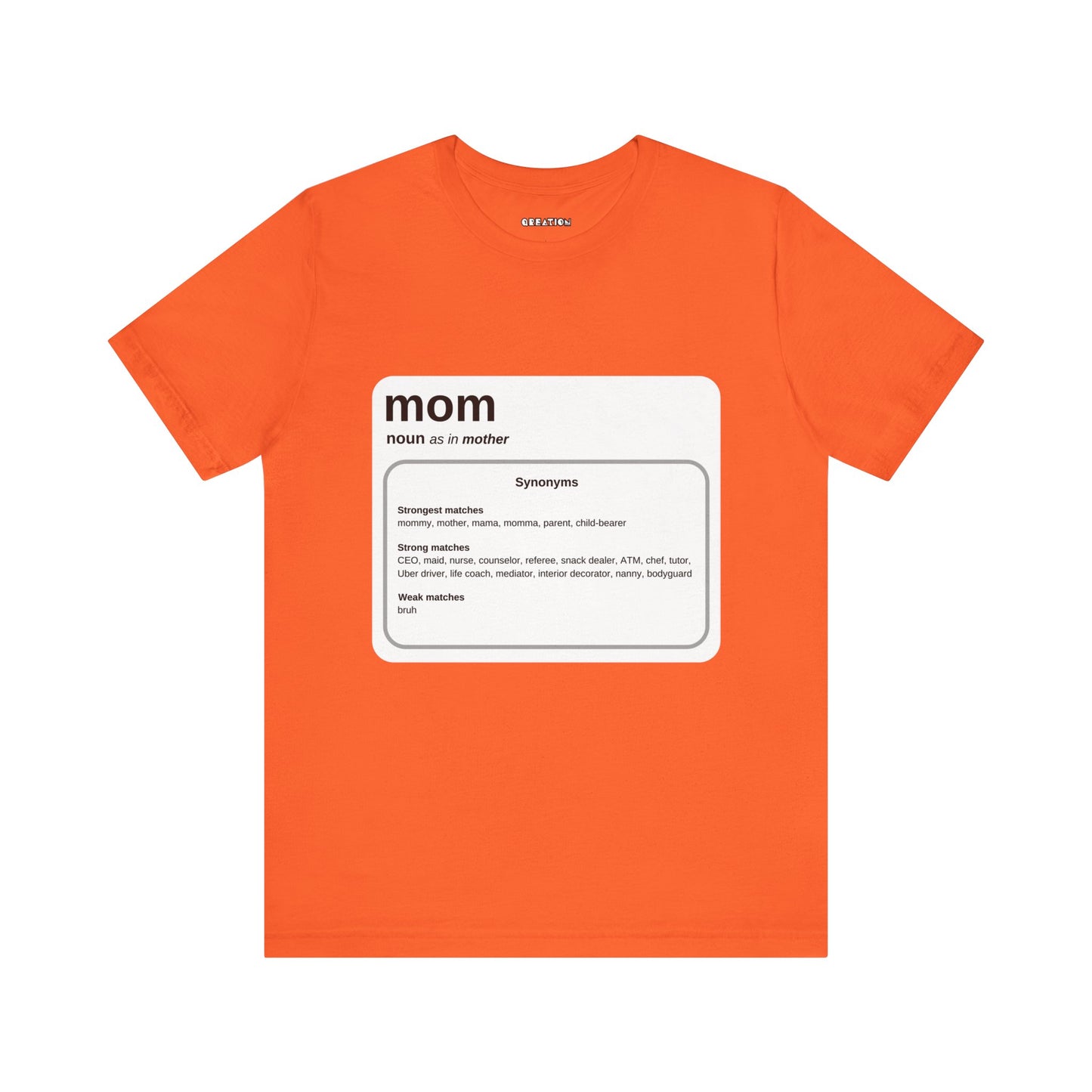 "Mom: By Any Other Name" Graphic Unisex Jersey Short Sleeve T-shirt