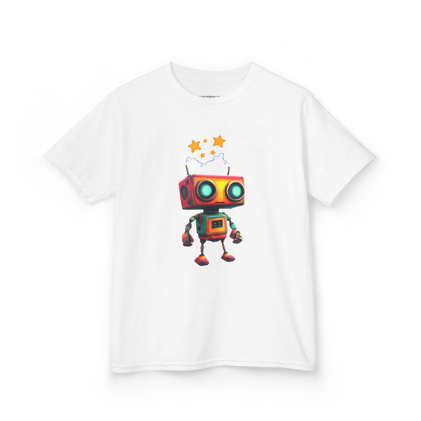 "Bot Blast" - Kids Tee, Fun Apparel for Kids, Perfect for Birthdays, Everyday Wear, Gift for Young Creators, Playful Children's Clothes
