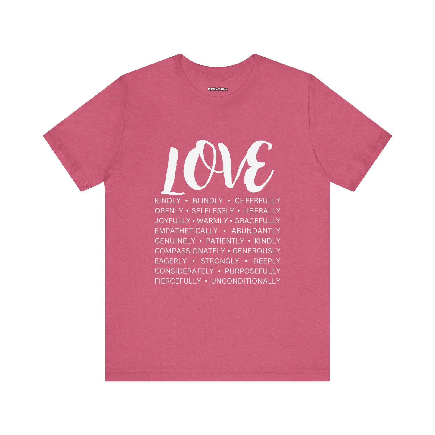"How to Love" T-shirt