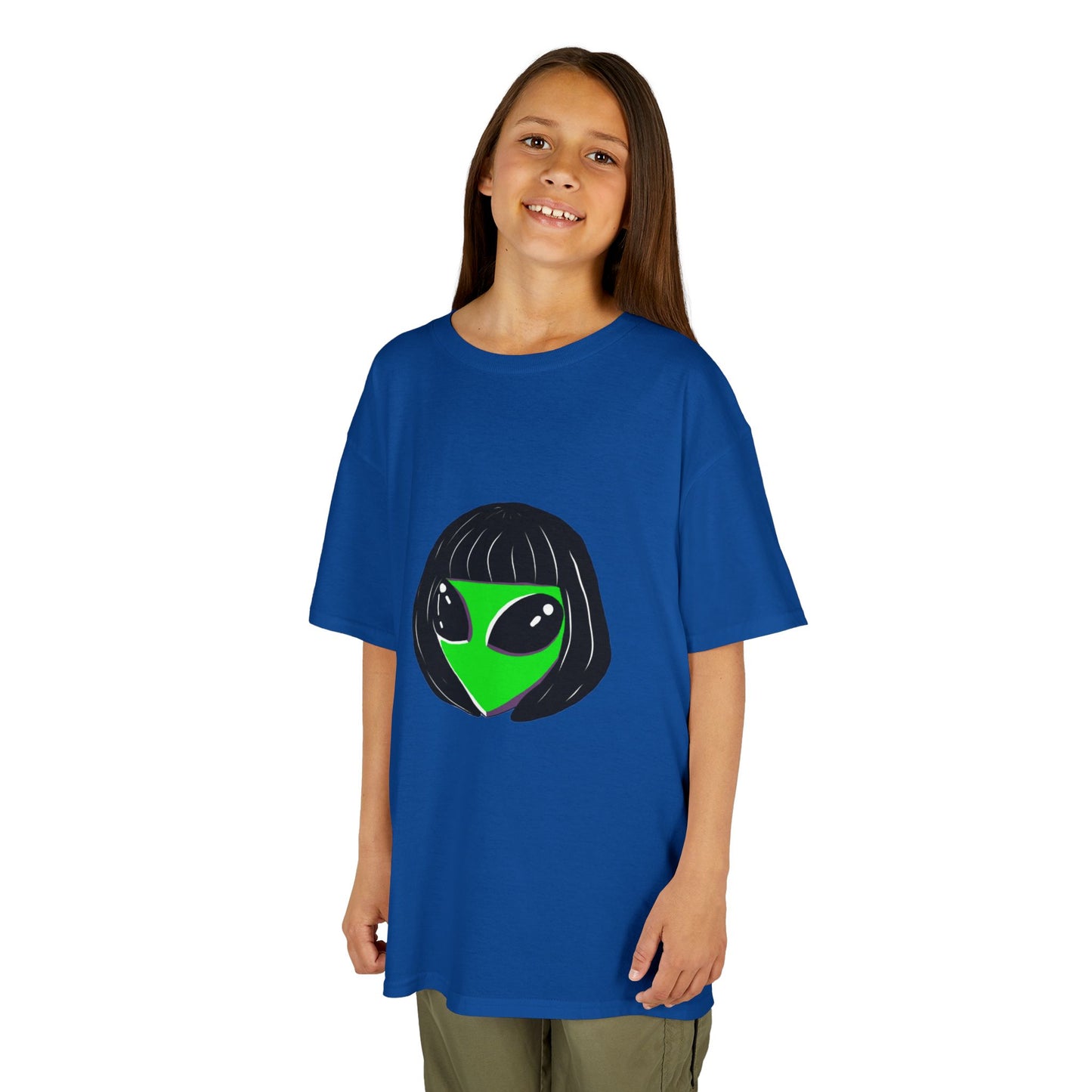 "Another Kind" Kids Alien T-Shirt (Style 2), Fun Graphic Tee, UFO Theme Shirt, Cool Kids Apparel, Gift for Space Lovers, Birthday Gift for Boys and Girls