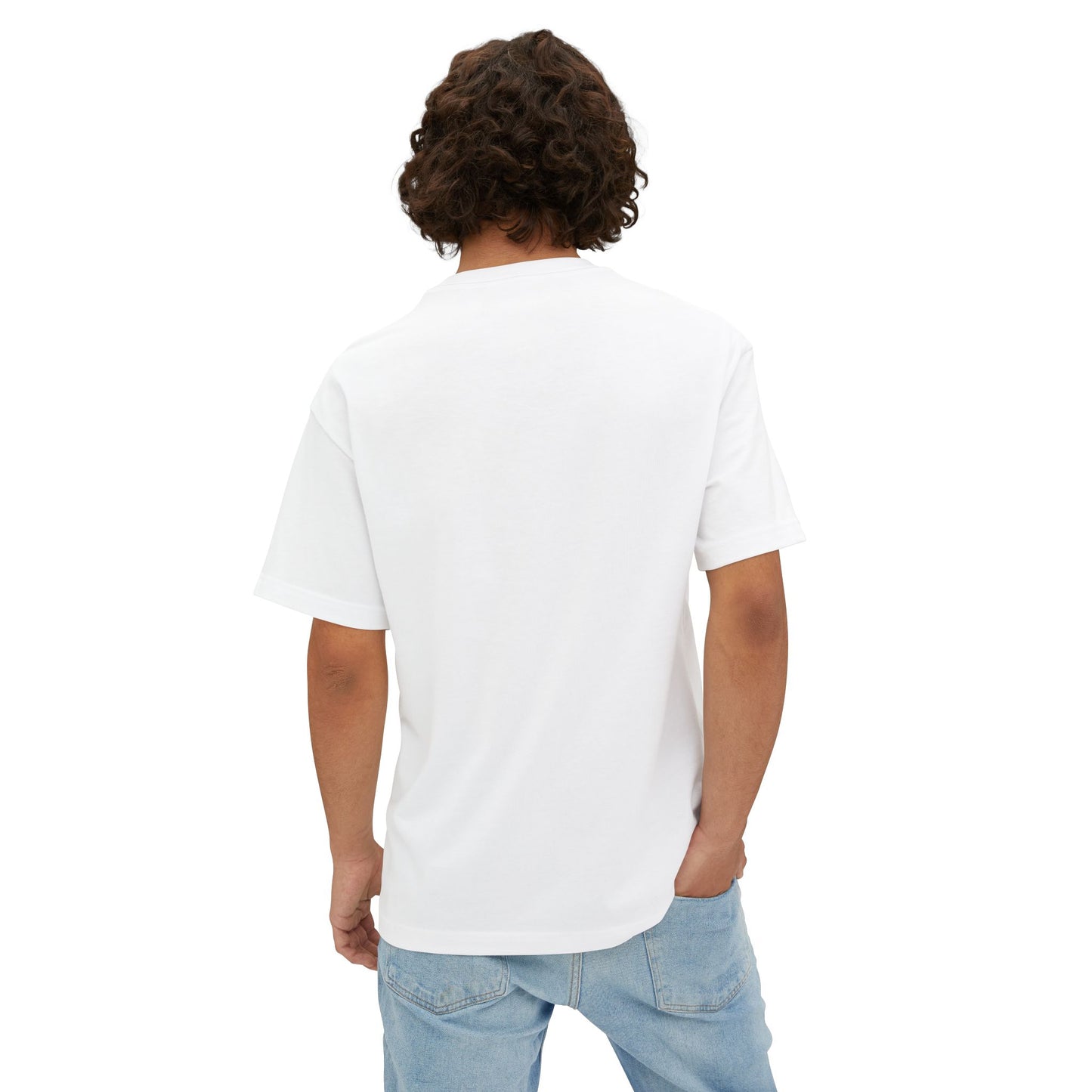 "God is Love" Angel Design - Unisex Oversized Boxy Tee