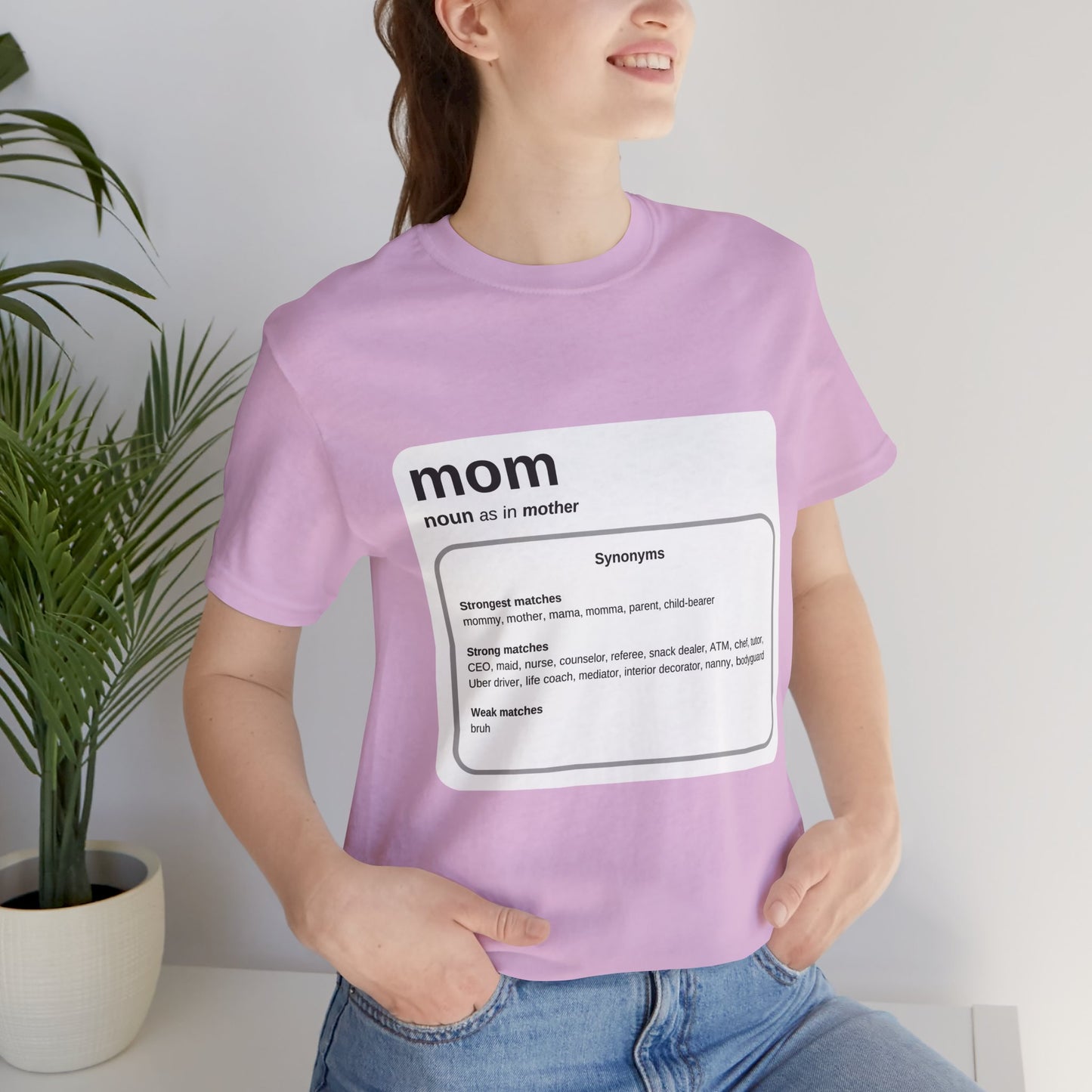 "Mom: By Any Other Name" Graphic Unisex Jersey Short Sleeve T-shirt