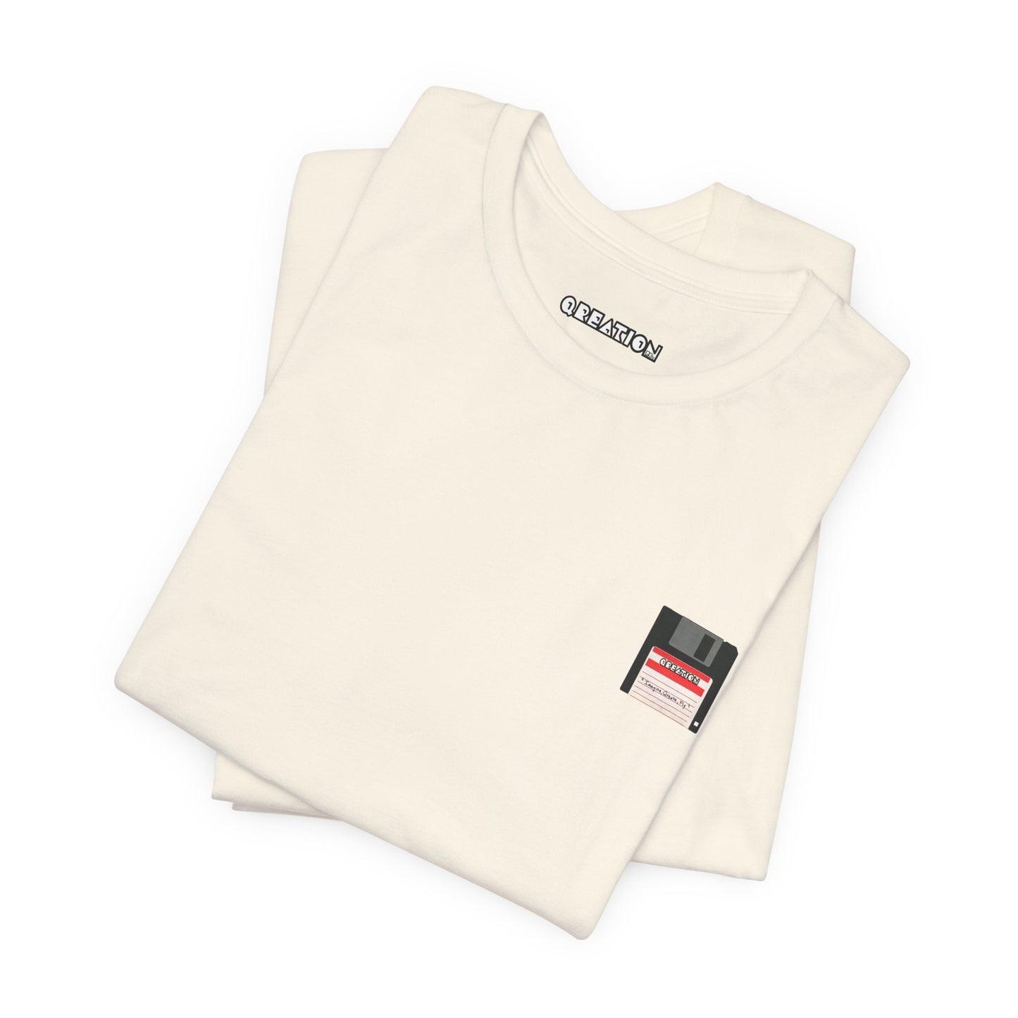 "Floppy" Retro Minimalist Unisex Jersey Tee - Perfect for Casual Wear