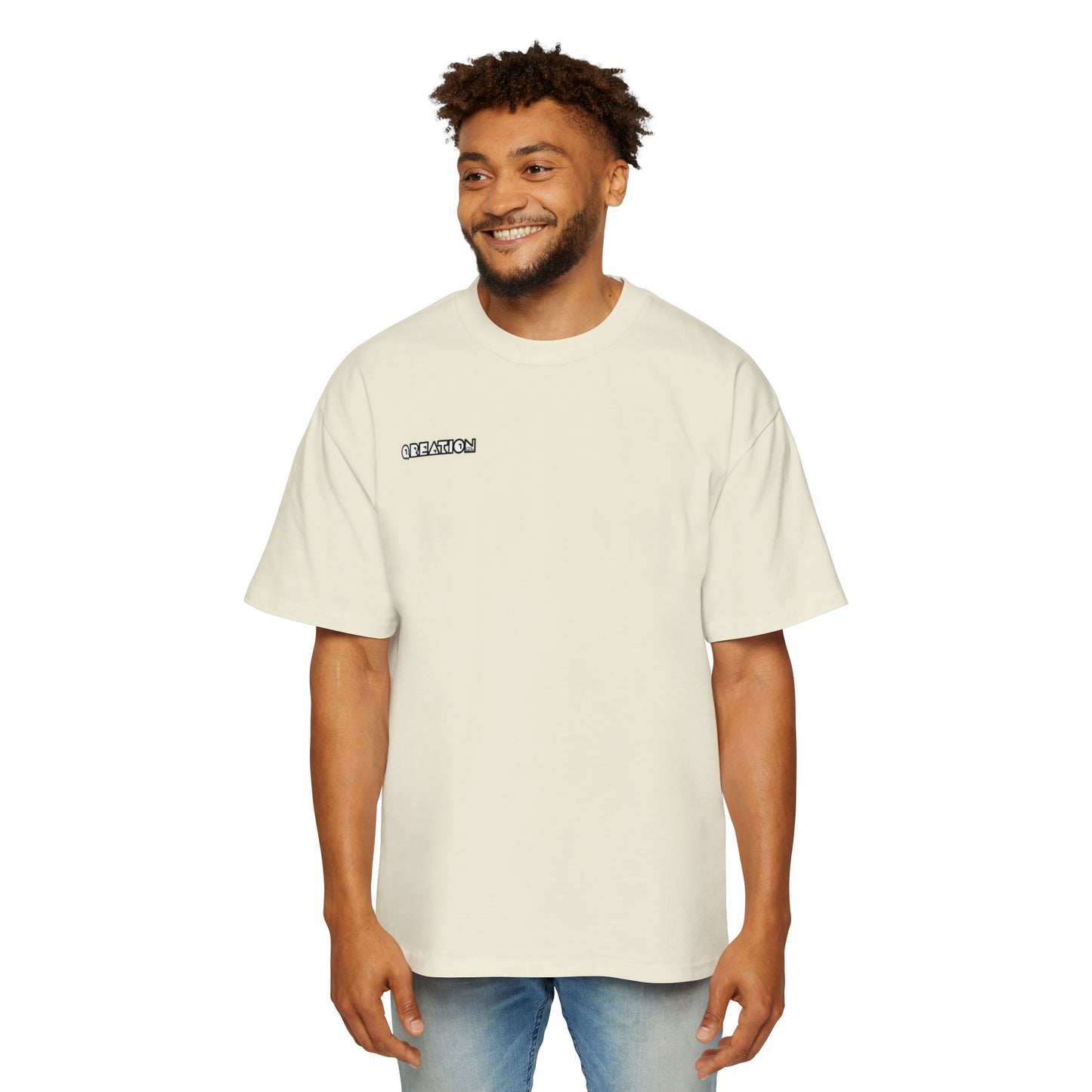 "Mr. Lit" Graphic Men's Heavy Oversized Tee - Urban Style T-Shirt