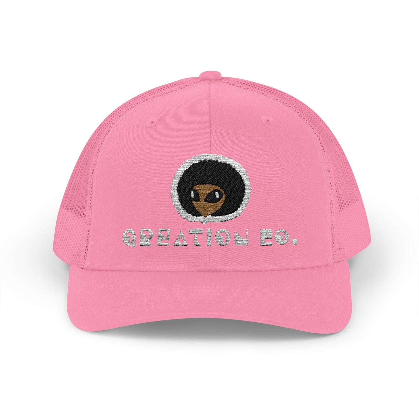Afro Alien - Trucker Cap - Qreation Co. Snapback Hat for Casual Wear