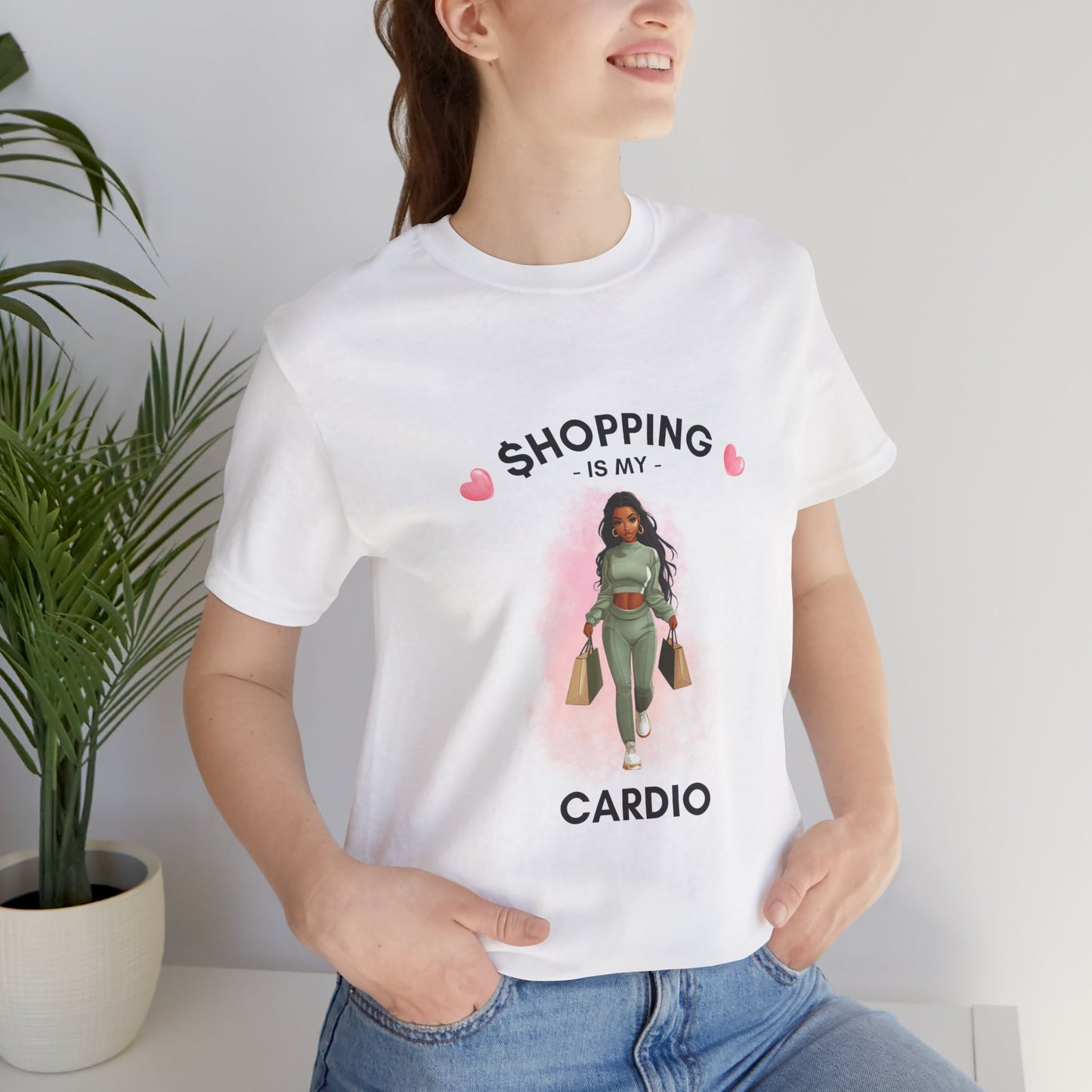 "Shopping is my cardio" (Style 1) T-shirt