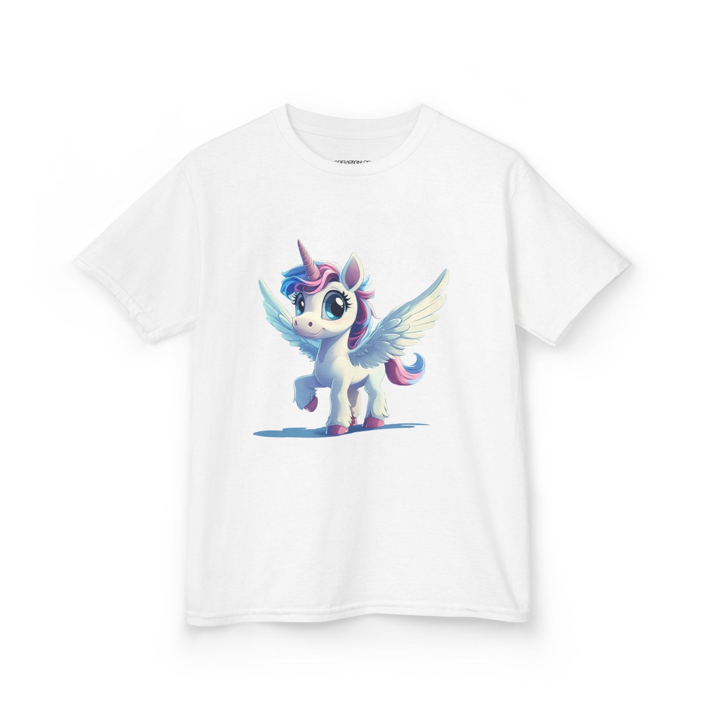 "Alicorn Dream" - Kids Graphic Tee, Cute Children’s Cotton Shirt, Perfect Birthday Gift, Playdate Outfit, Fantasy Tee for Kids