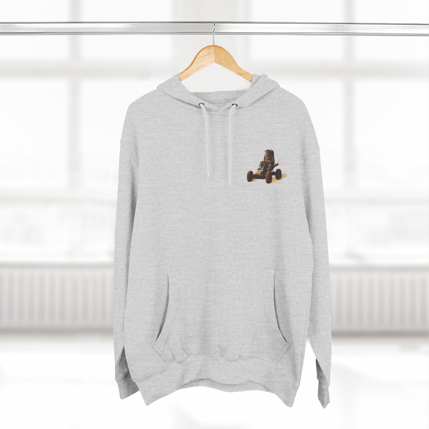 "Cosmic King Adventure" Fleece Hoodie - King of the Cosmos Design