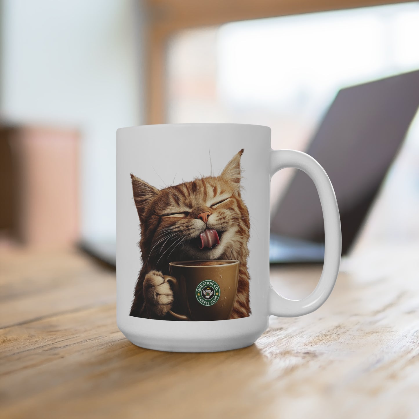 "Purr-fect Brew" Mug (15oz)