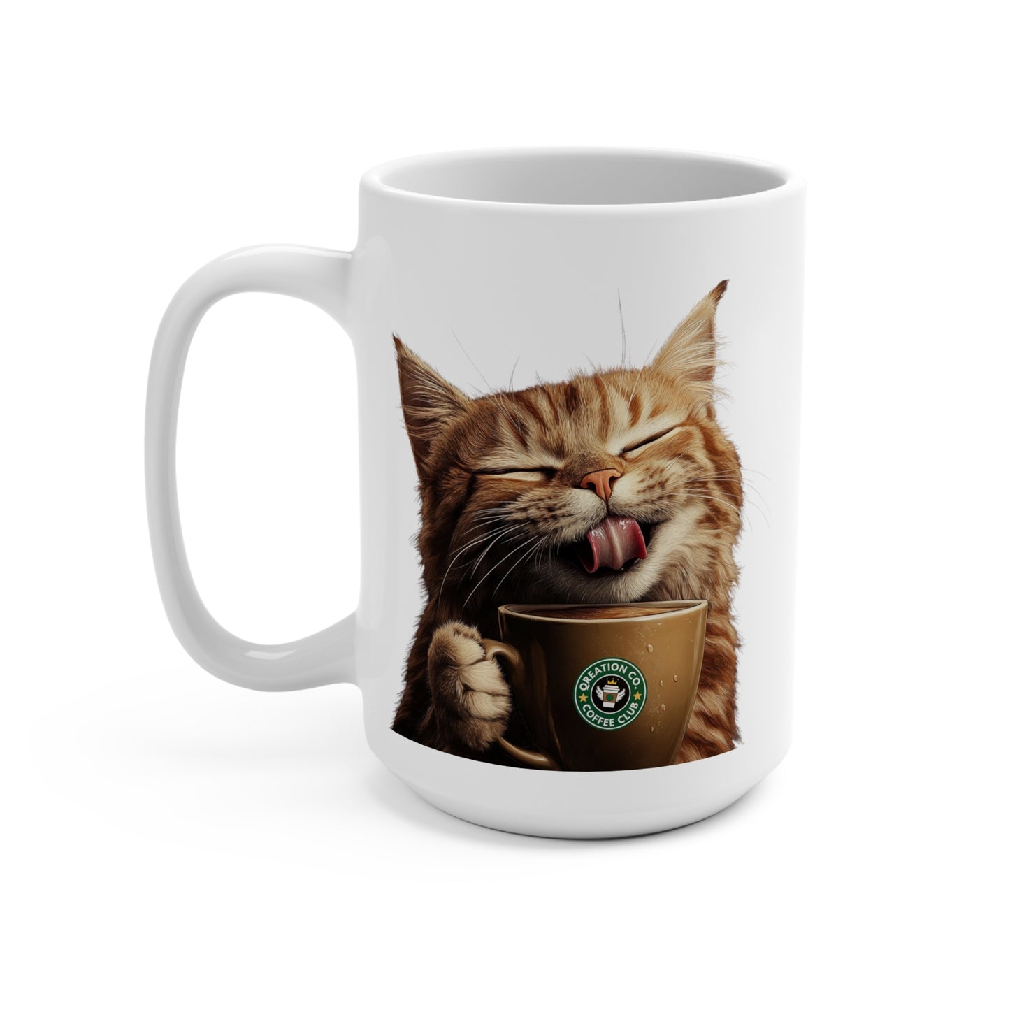 "Purr-fect Brew" Mug (15oz)