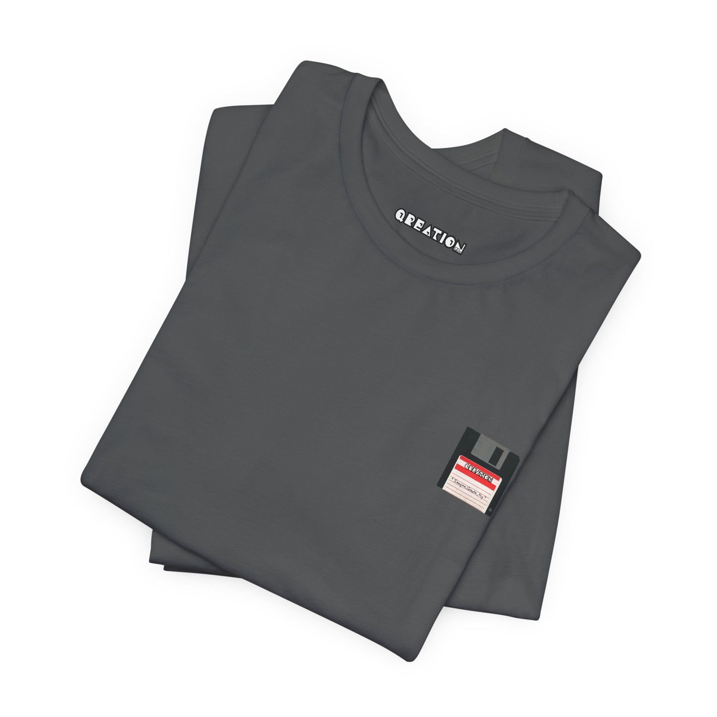 "Floppy" Retro Minimalist Unisex Jersey Tee - Perfect for Casual Wear